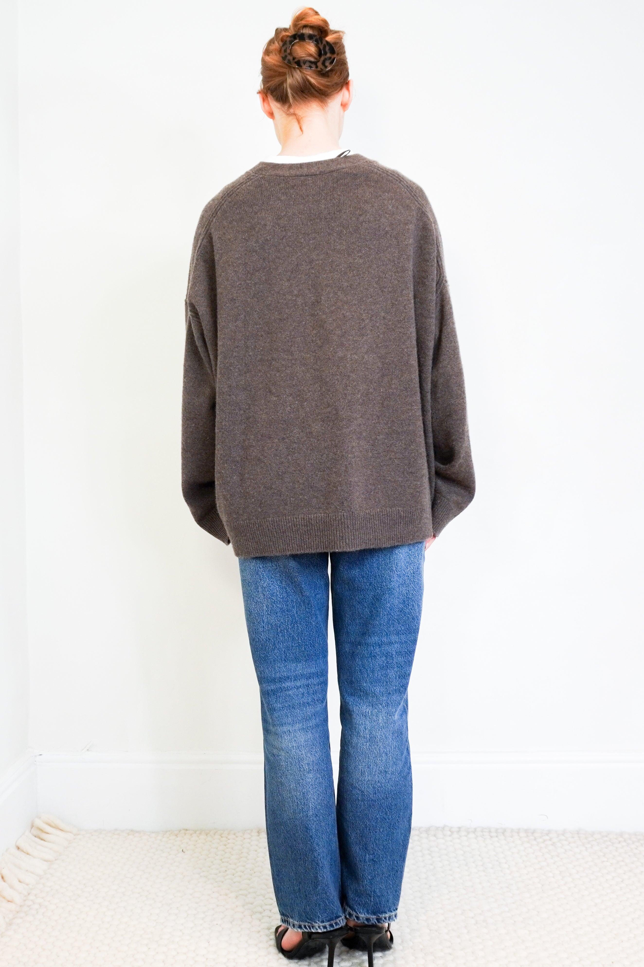 COS-Brown-Cashmere-Cardigan-back-picture-Chelsea-London