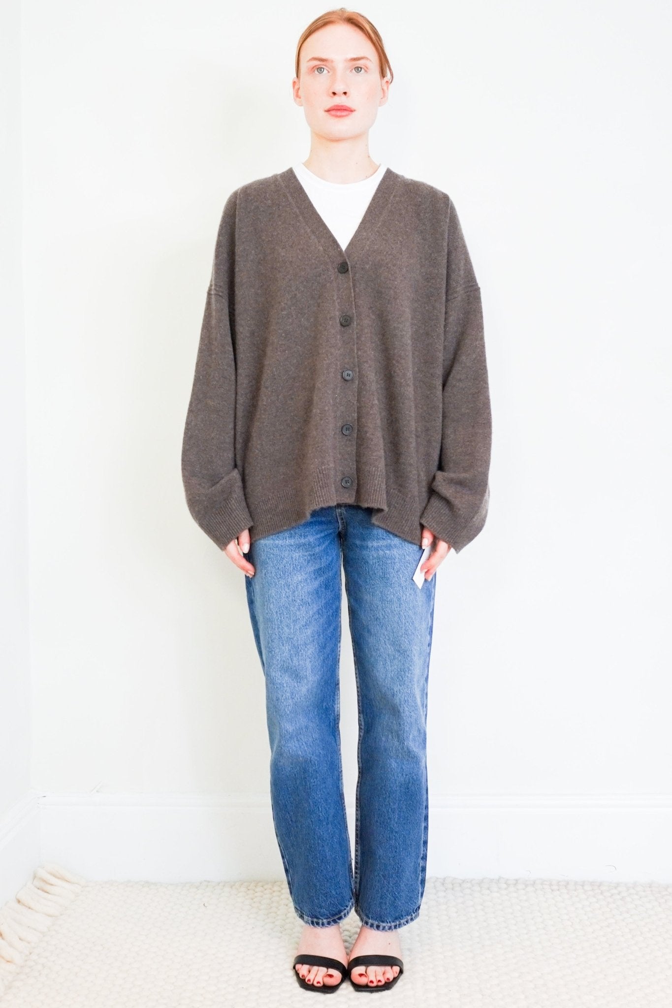 COS-Brown-Cashmere-Cardigan-front-picture-Chelsea-London