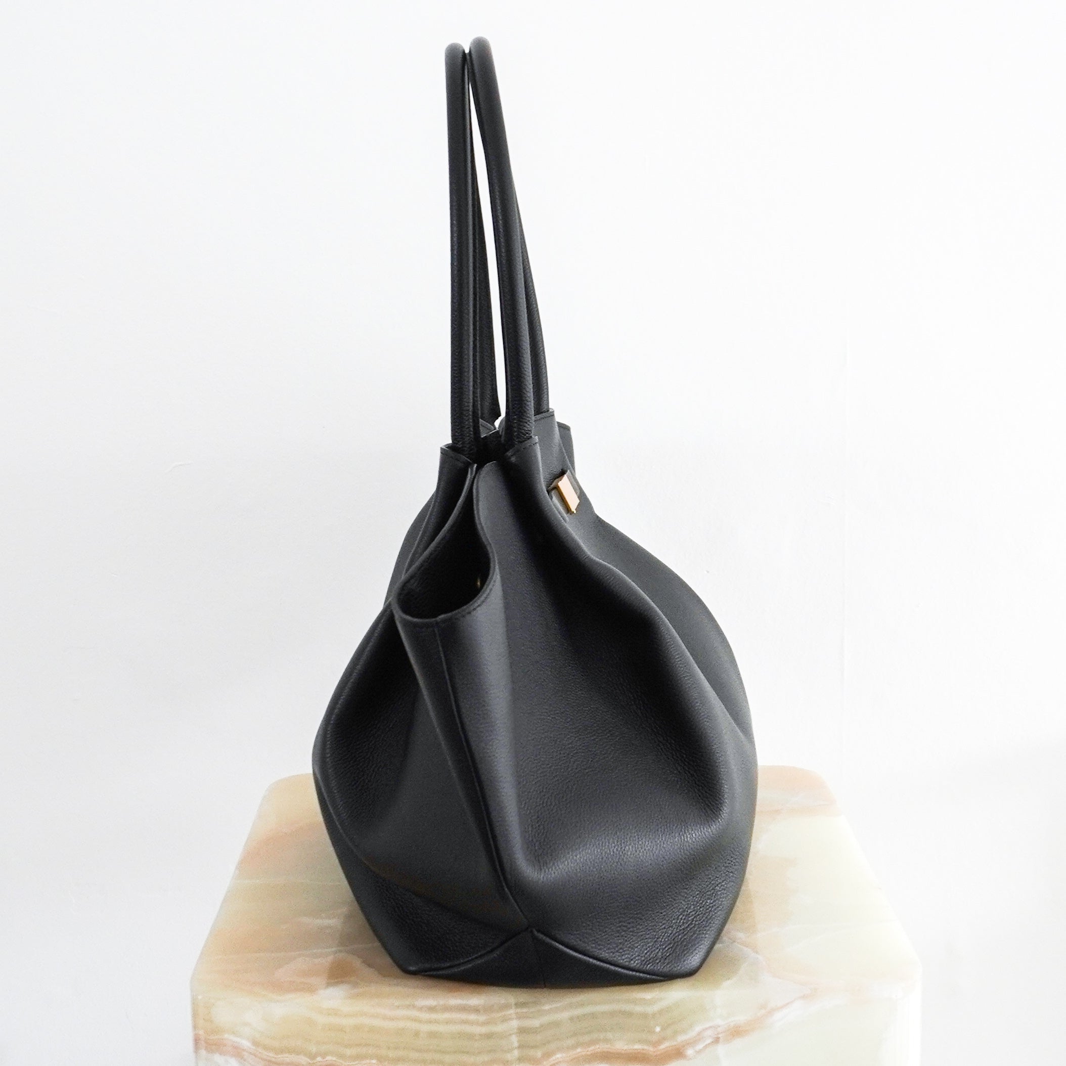 CURRENT-SEASON-Demellier-The-New-York-Bag-in-Black-side-picture-Chelsea-London