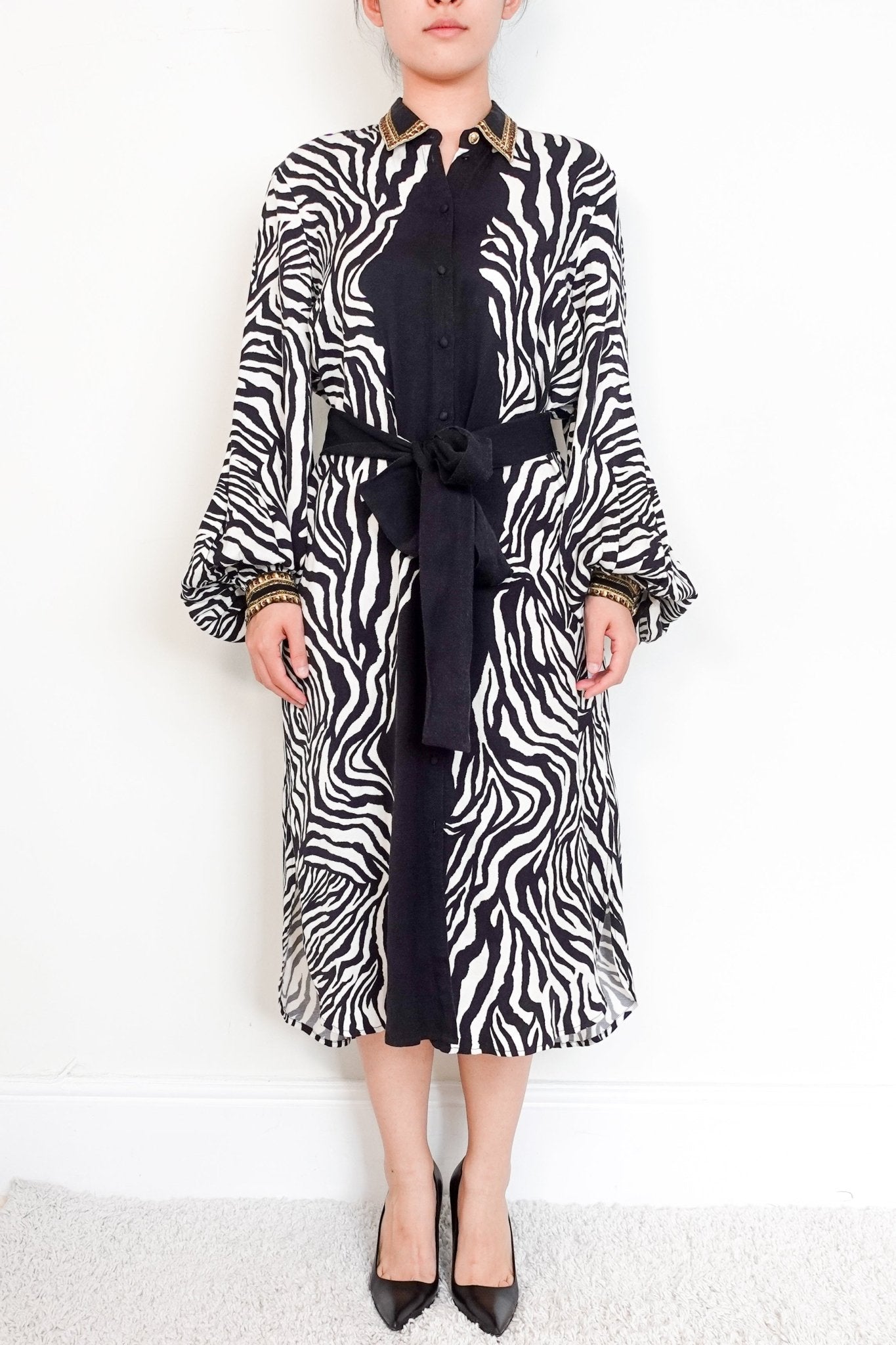 Camilla Zebra Print Wrap Dress RRP £600 | Authentic Preloved - Reloved Again
