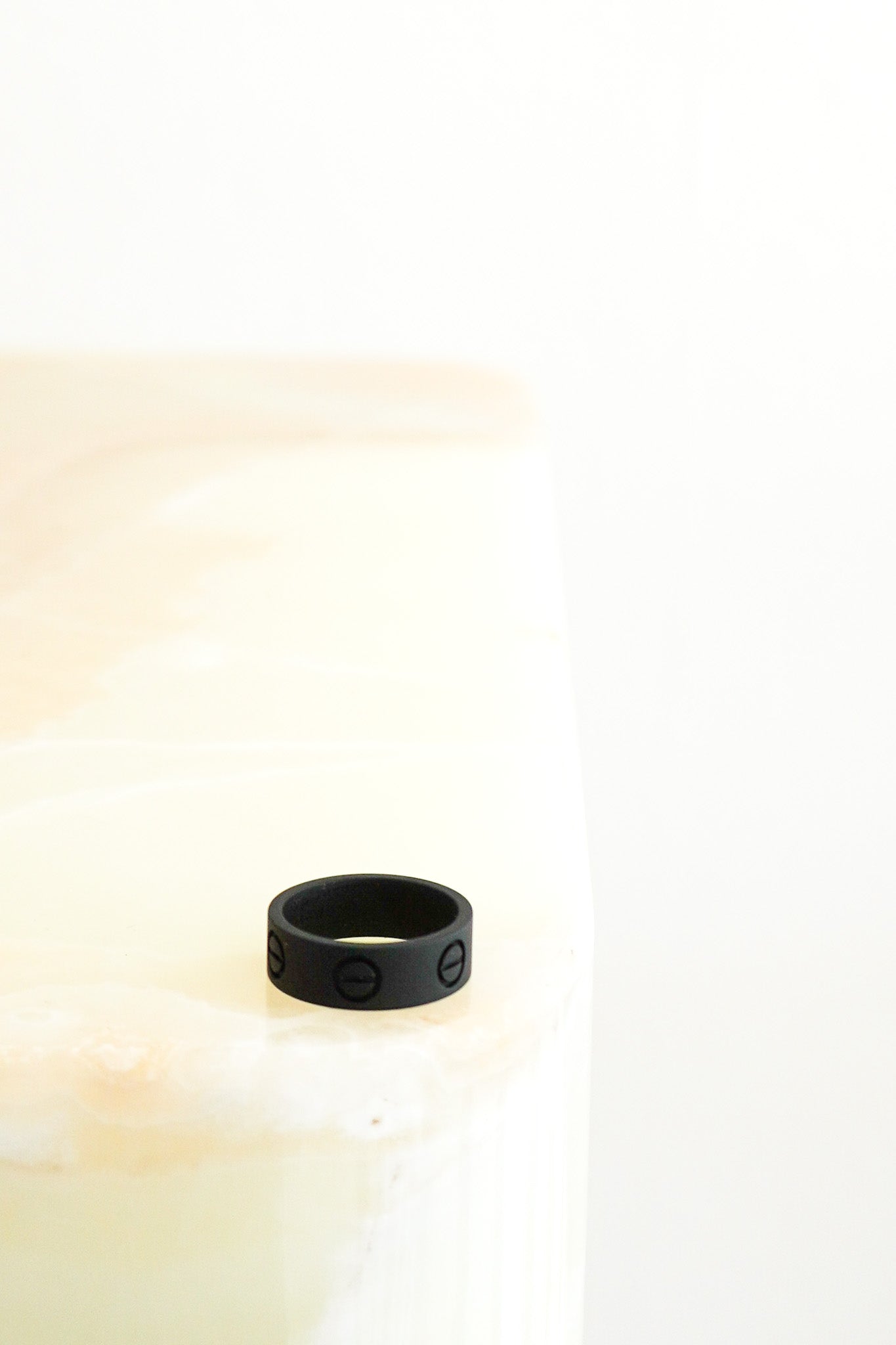 Cartier Black Ceramic Love Ring RRP £4,565 | Authentic Preloved FINAL SALE - Reloved Again