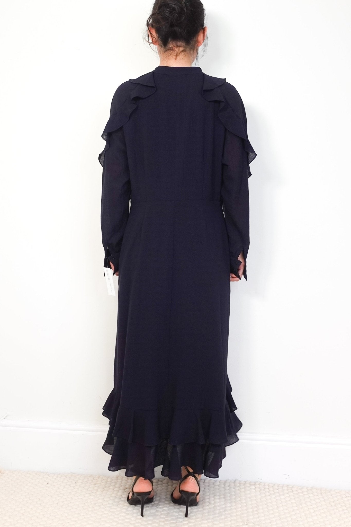 Cefinn Navy Maxi Dress RRP £320 | Authentic Preloved - Reloved Again