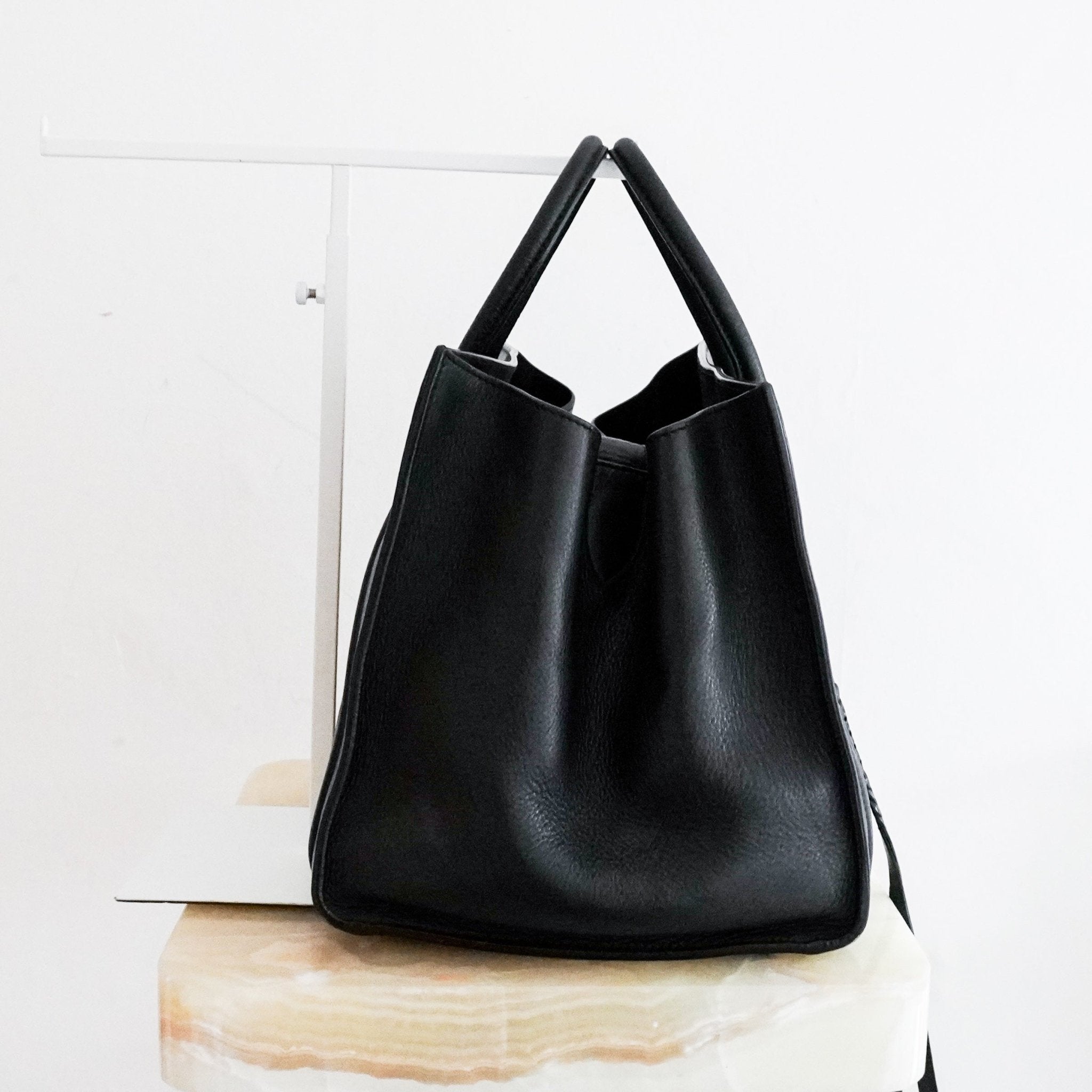 Celine Black Phantom Tote Bag RRP £2000 | Authentic Preloved - Reloved Again