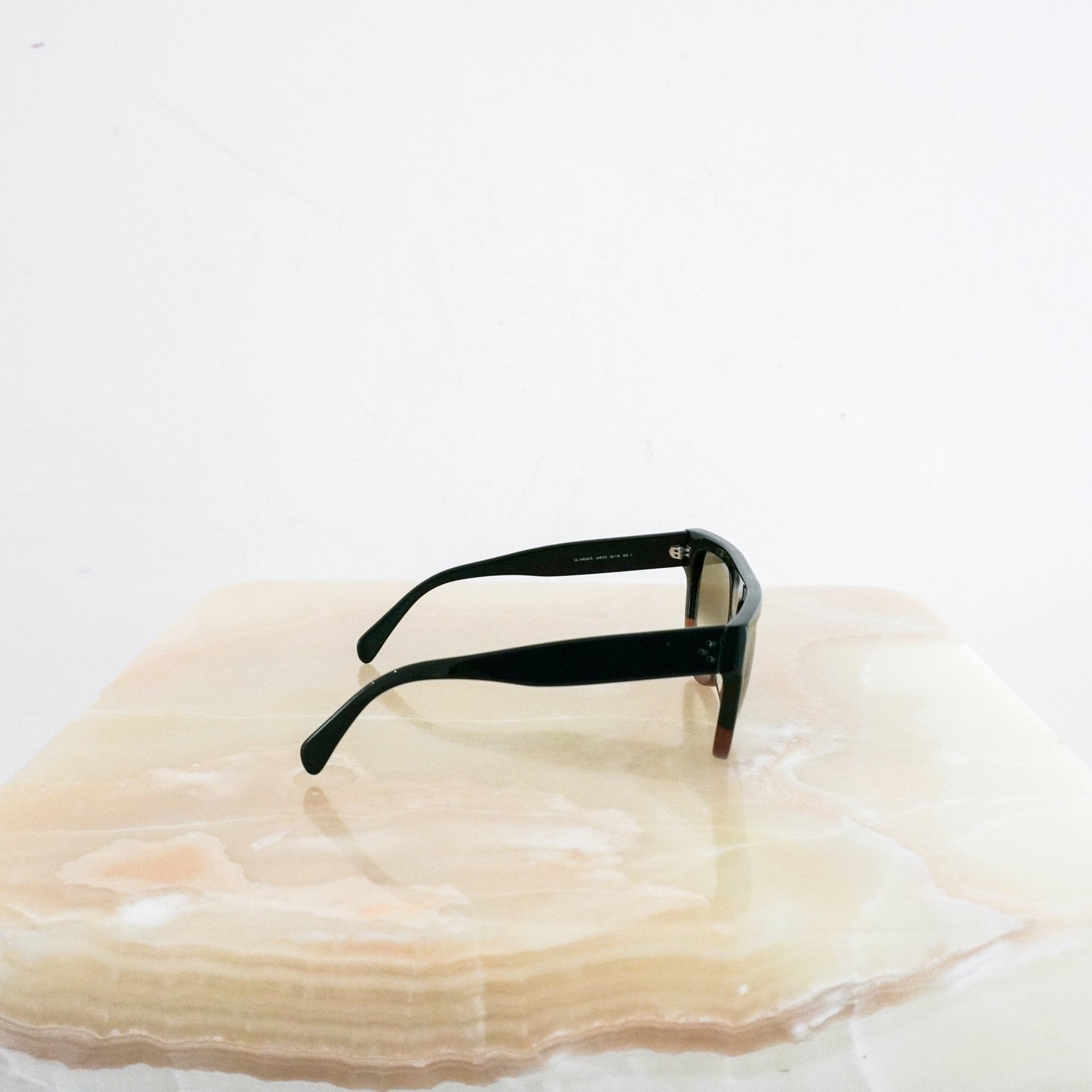 Celine Green Flat Top Sunglasses CL 41026/S RRP £280 | Authentic Preloved FINAL SALE - Reloved Again