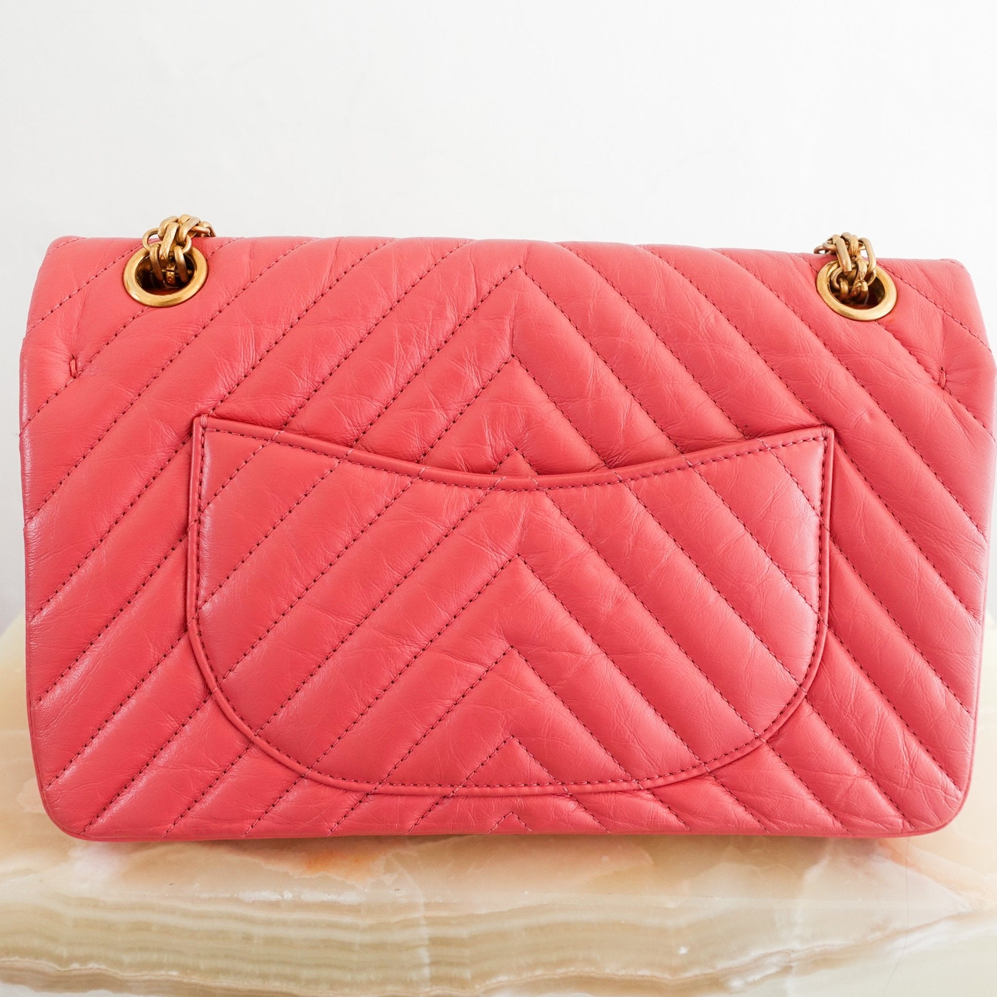 Chanel 2.55 Double Flap Pink Handbag RRP £6400 | Authentic Preloved - Reloved Again