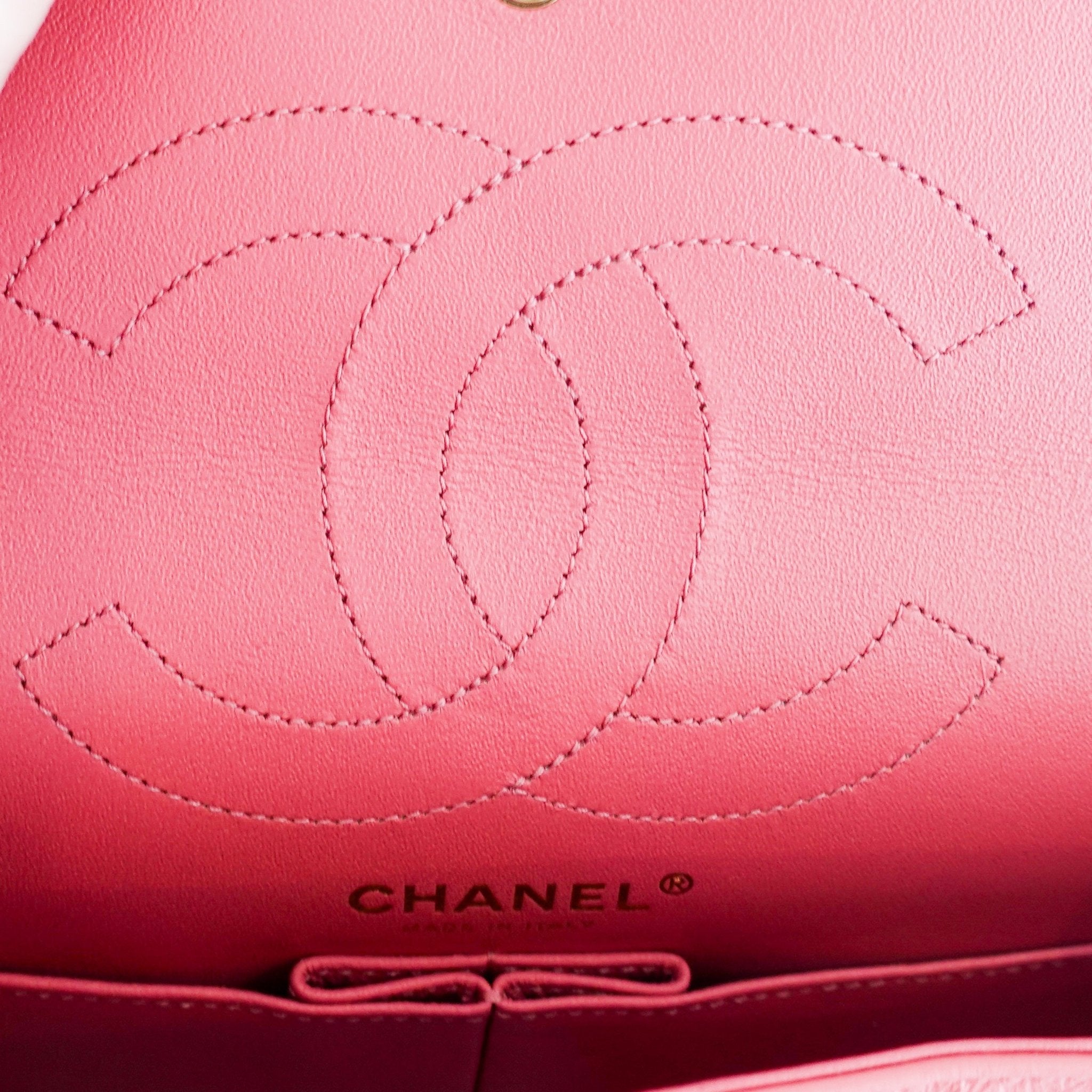 Chanel 2.55 Double Flap Pink Handbag RRP £6400 | Authentic Preloved - Reloved Again