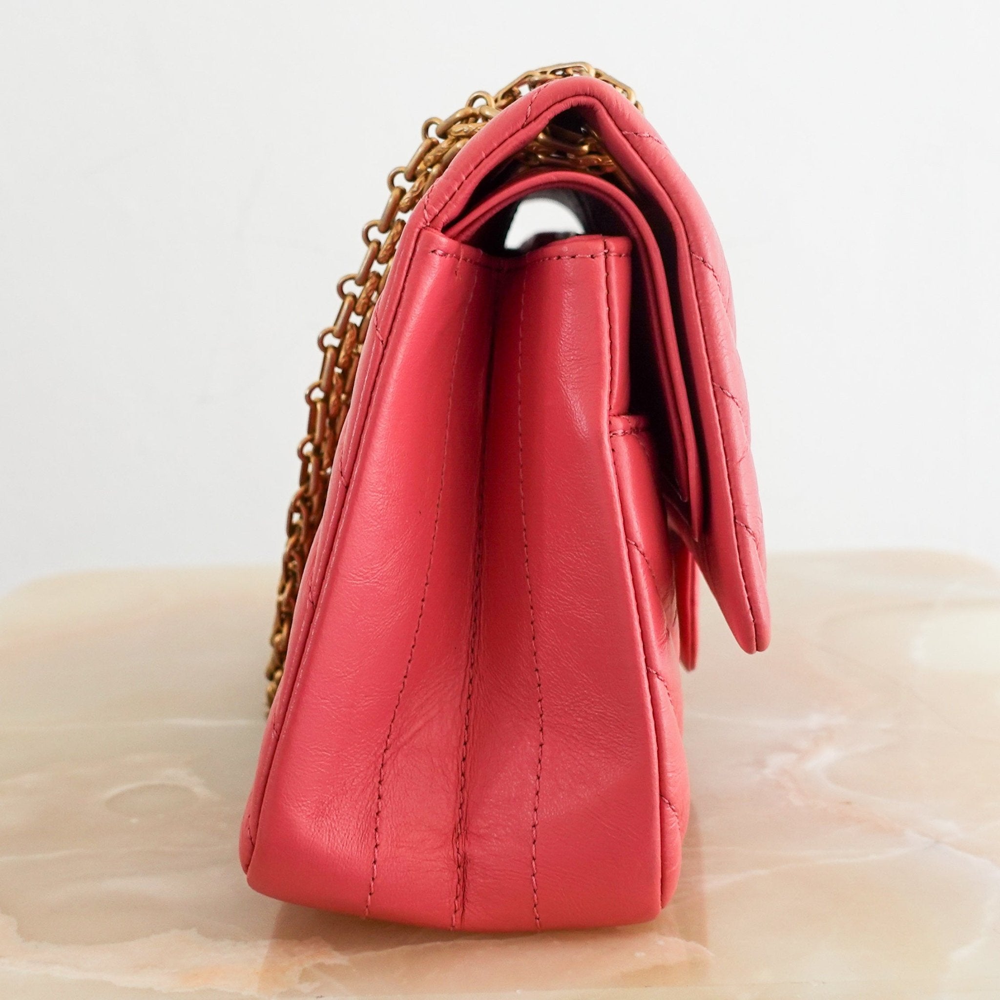 Chanel 2.55 Double Flap Pink Handbag RRP £6400 | Authentic Preloved - Reloved Again