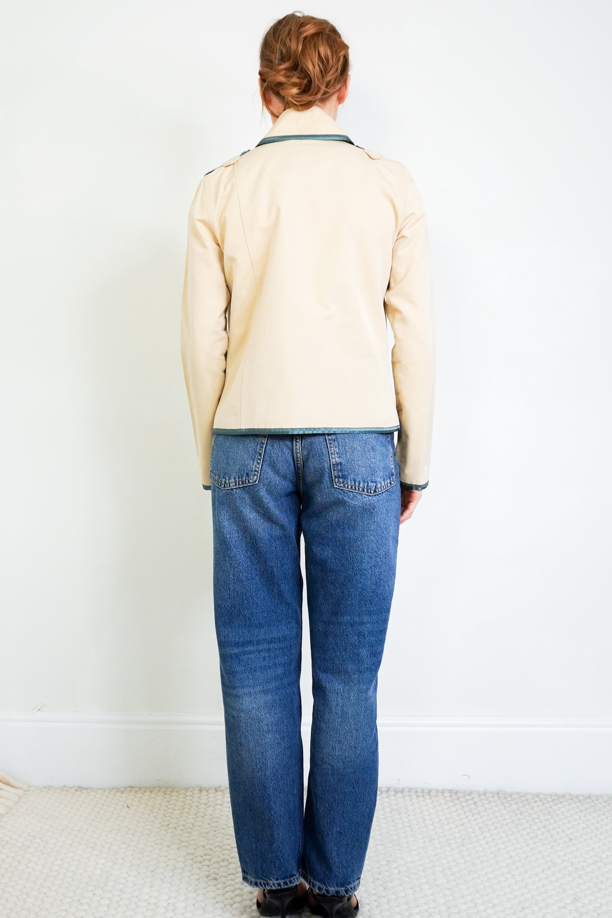 Chanel-Beige-CC-Trench-Jacket-08P-back-picture-Chelsea-London