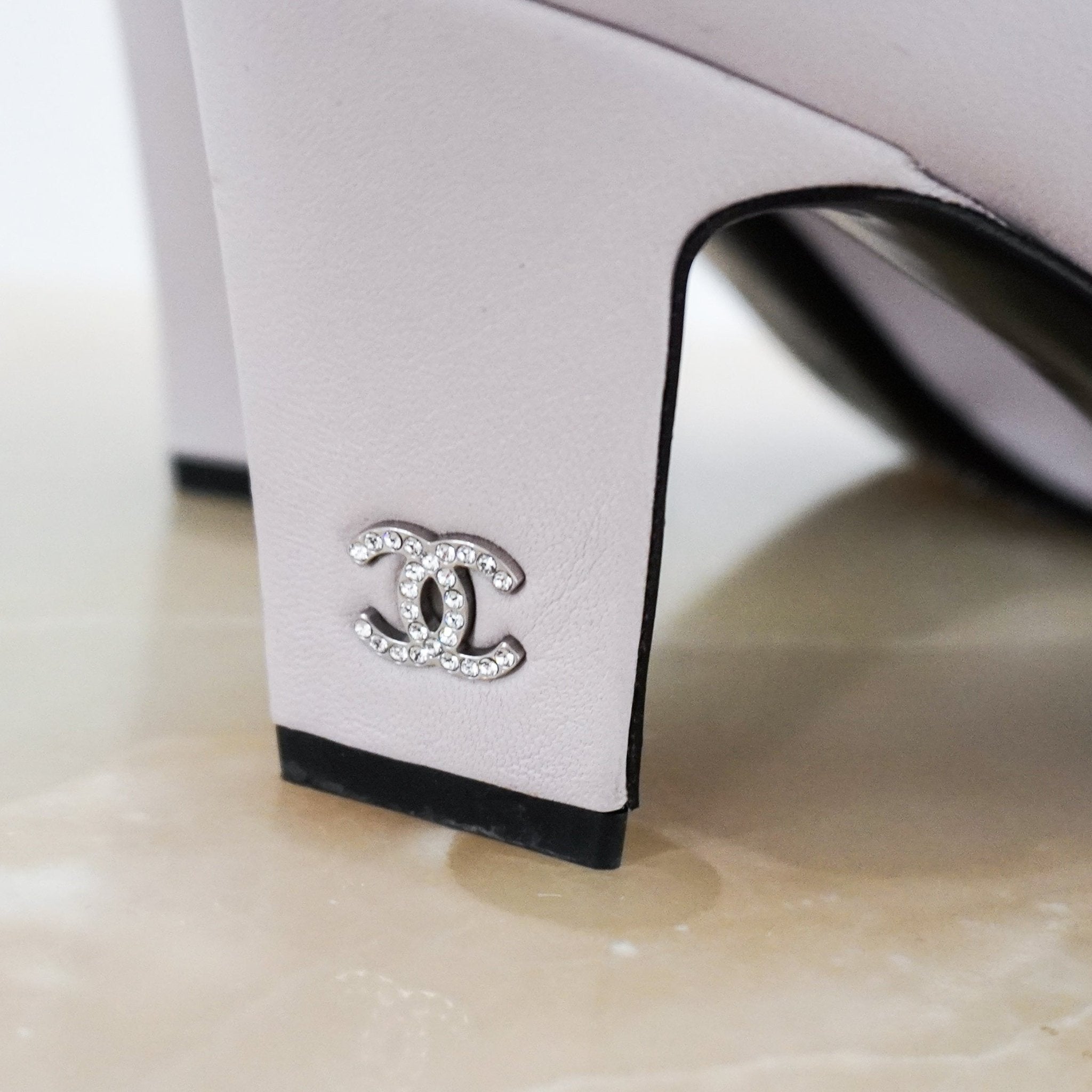 Chanel Beige Mary Jane Heels RRP £800 | Authentic Preloved - Reloved Again