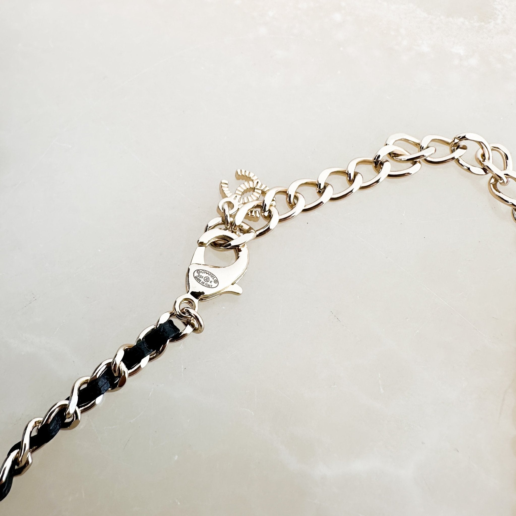 Chanel CC Interlocking Pendant Necklace RRP £1430 | Authentic Preloved - Reloved Again