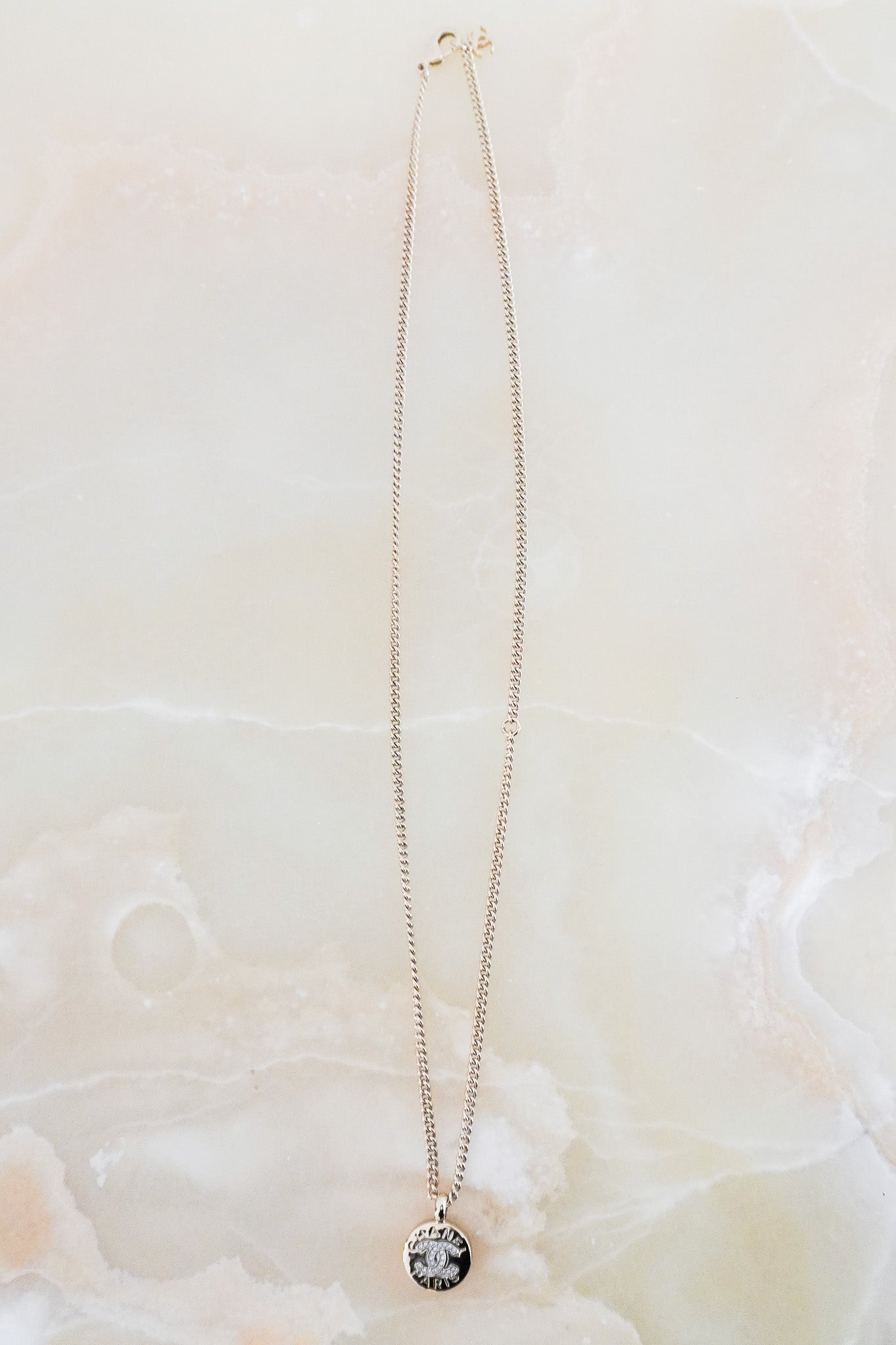 Chanel CC Pendant Necklace RRP £750 | Authentic Preloved - Reloved Again