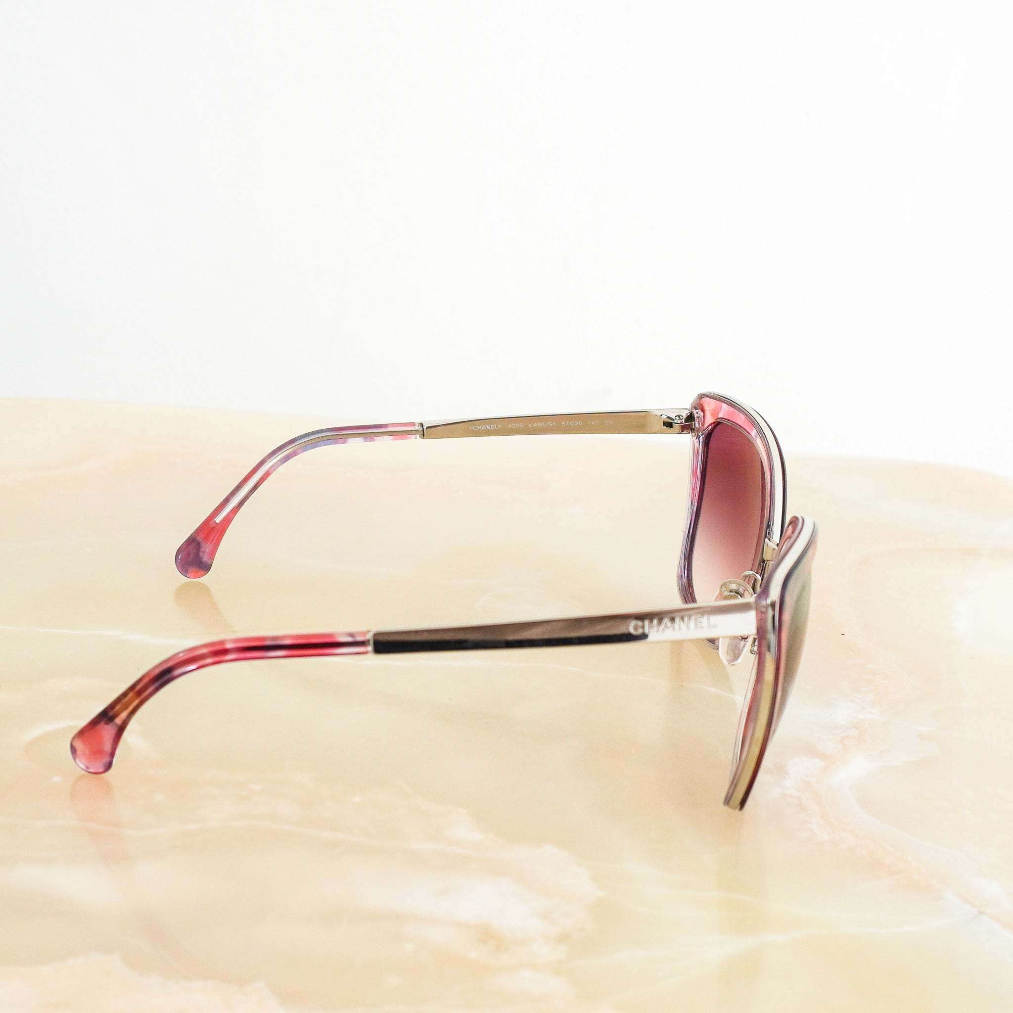 Chanel-Pink-Sunglasses-rectangle-side-picture