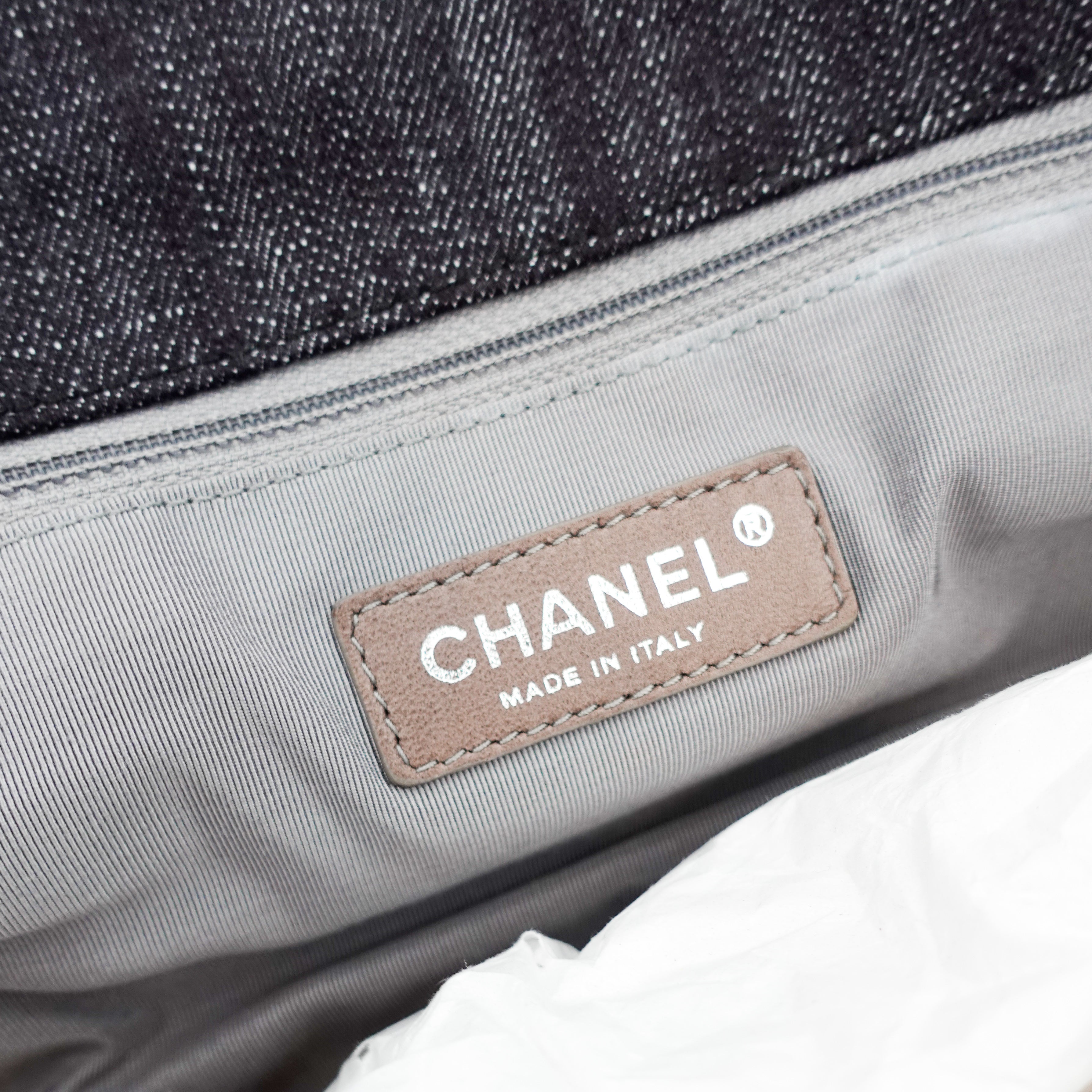 Chanel-Quilted-Denim-oversized-Canvas-Tote-bag-logo-inside-picture