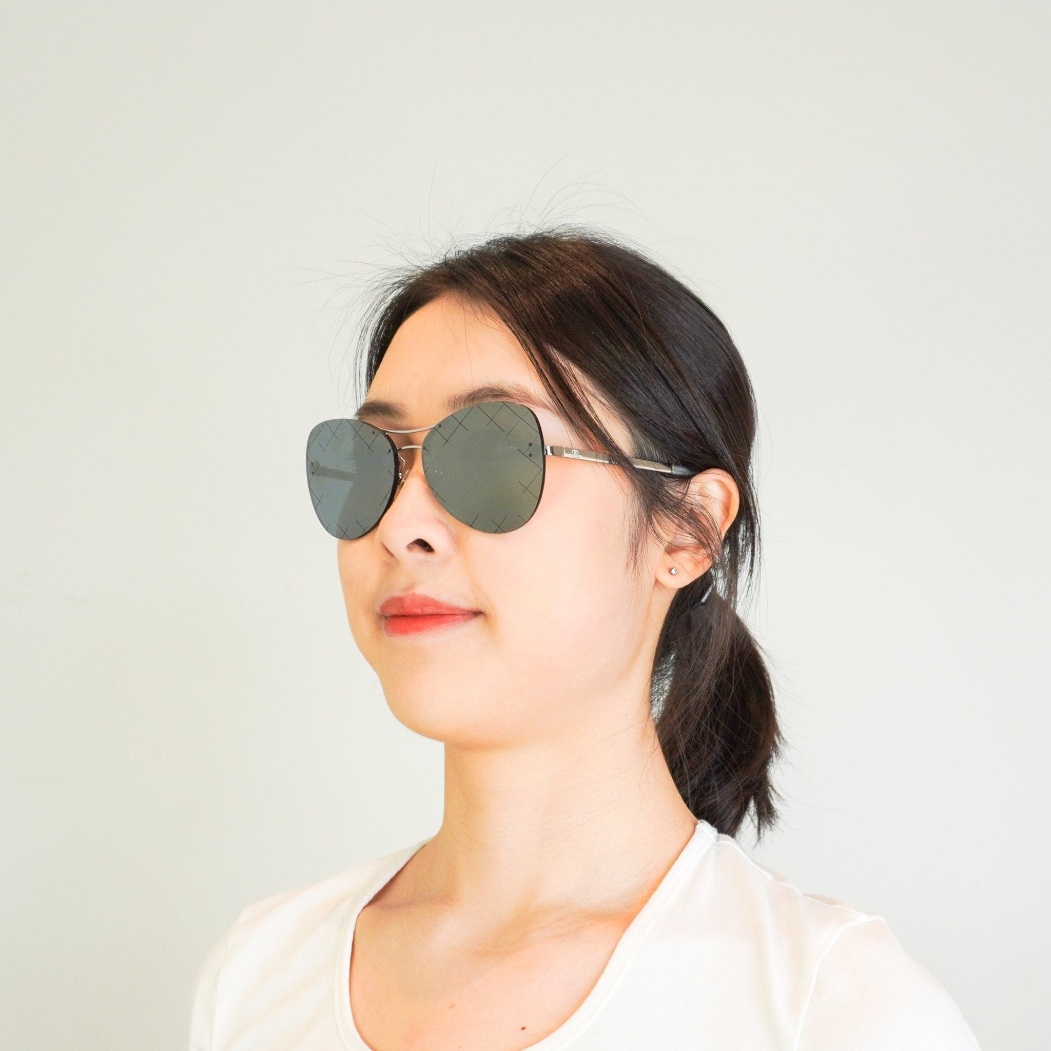 Chanel Silver Mirrored Sunglasses RRP £385 | Authentic Preloved FINAL SALE - Reloved Again