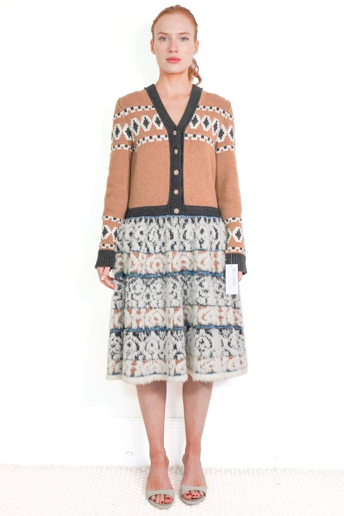 NEW Chanel Cashmere-Blend Cardigan Docking Dress (RRP £2650) | Authentic Preloved - Reloved Again