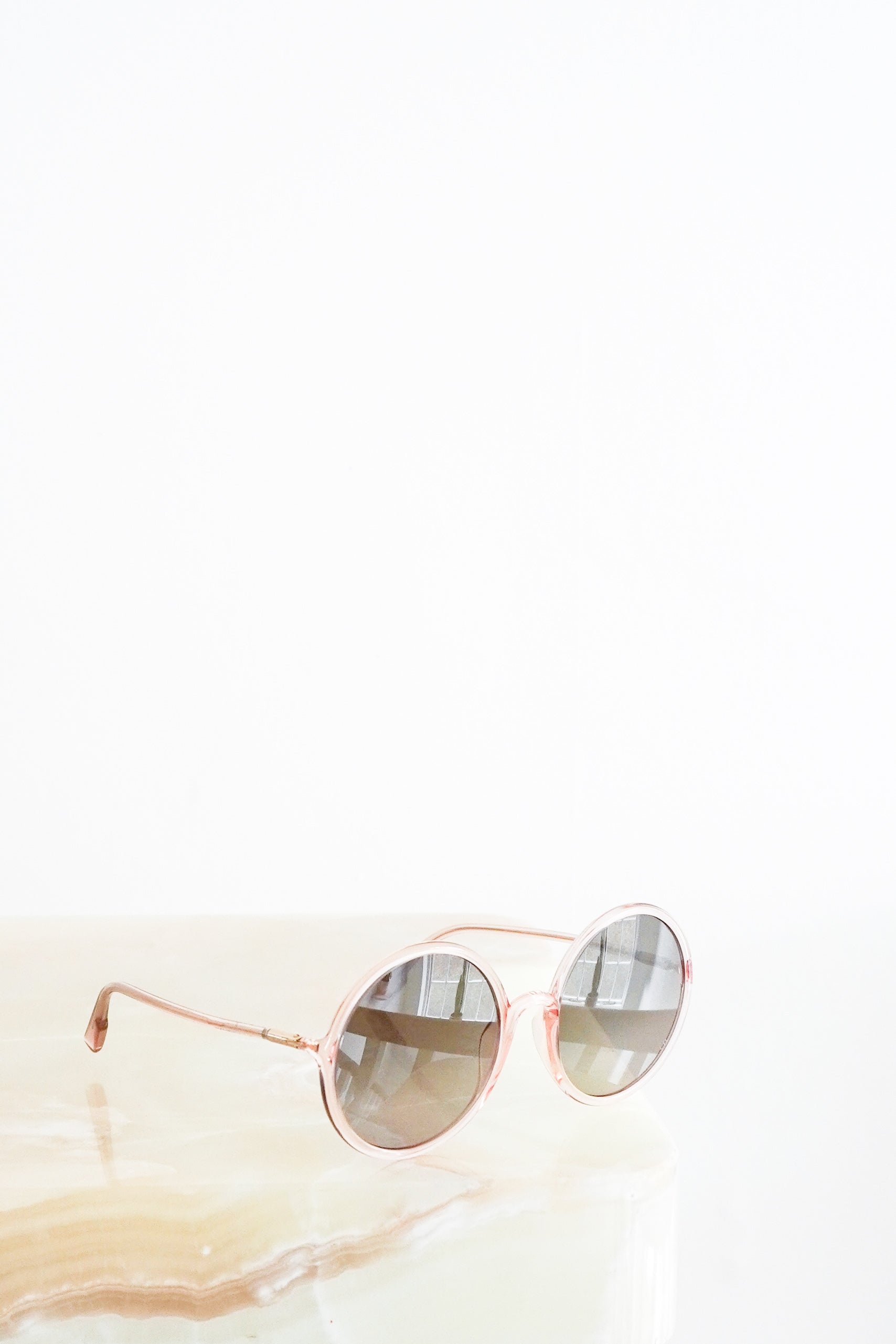 Christian-Dior-Round-Pink-Sunglasses-front-picture-Chelsea-London