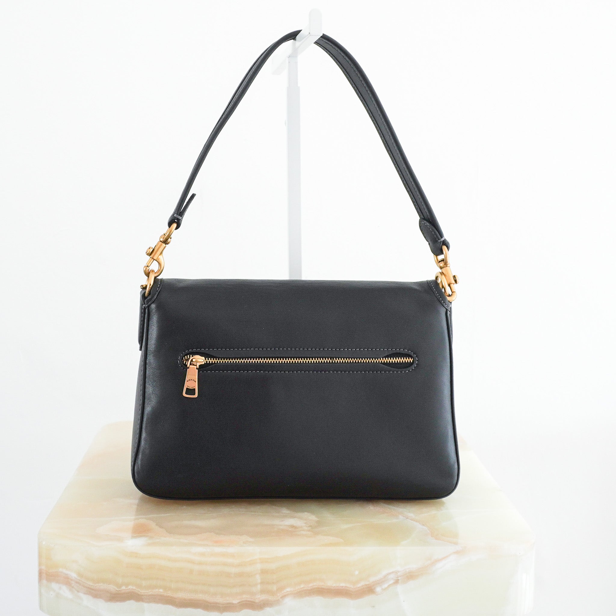 Coach Tabby 26 Soft Leather Crossbody in Black RRP £475 | Authentic Preloved - Reloved Again