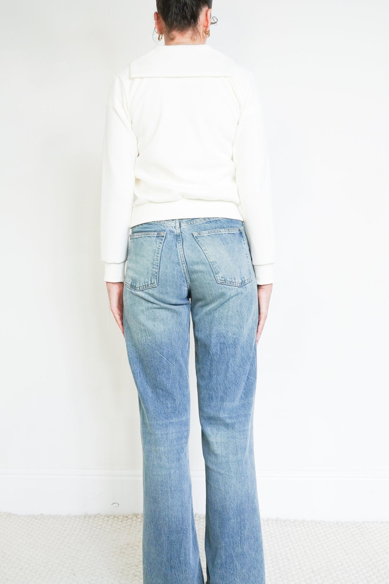 Comme de Garçons Girl White Zipped Jacket RRP £595 | Authentic Preloved - Reloved Again