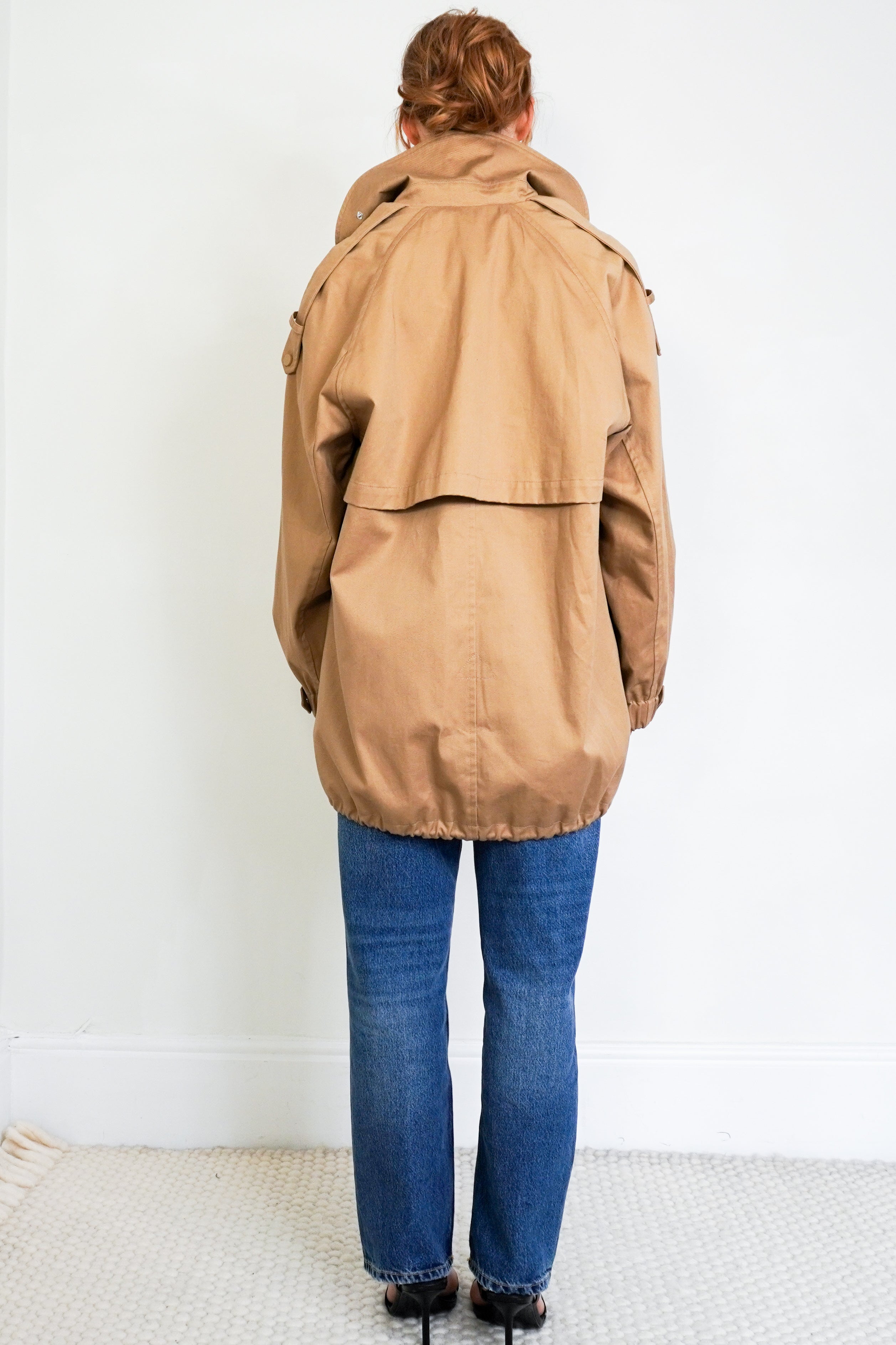 DANTE6-Brown-Cotton-Cargo-Jacket-back-picture-Chelsea-London