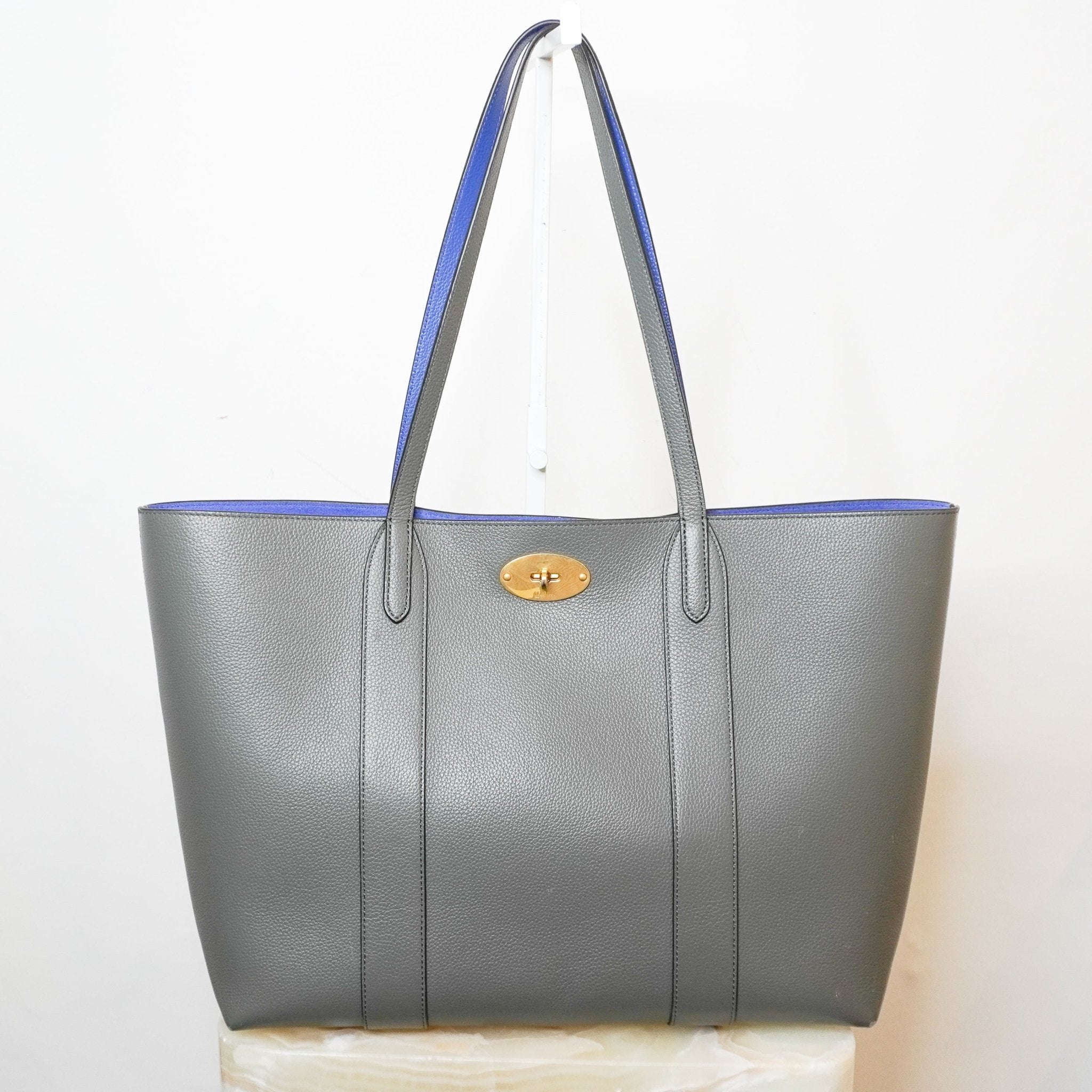Mulberry Bayswater Grey Tote RRP £846 | Authentic Preloved - Reloved Again