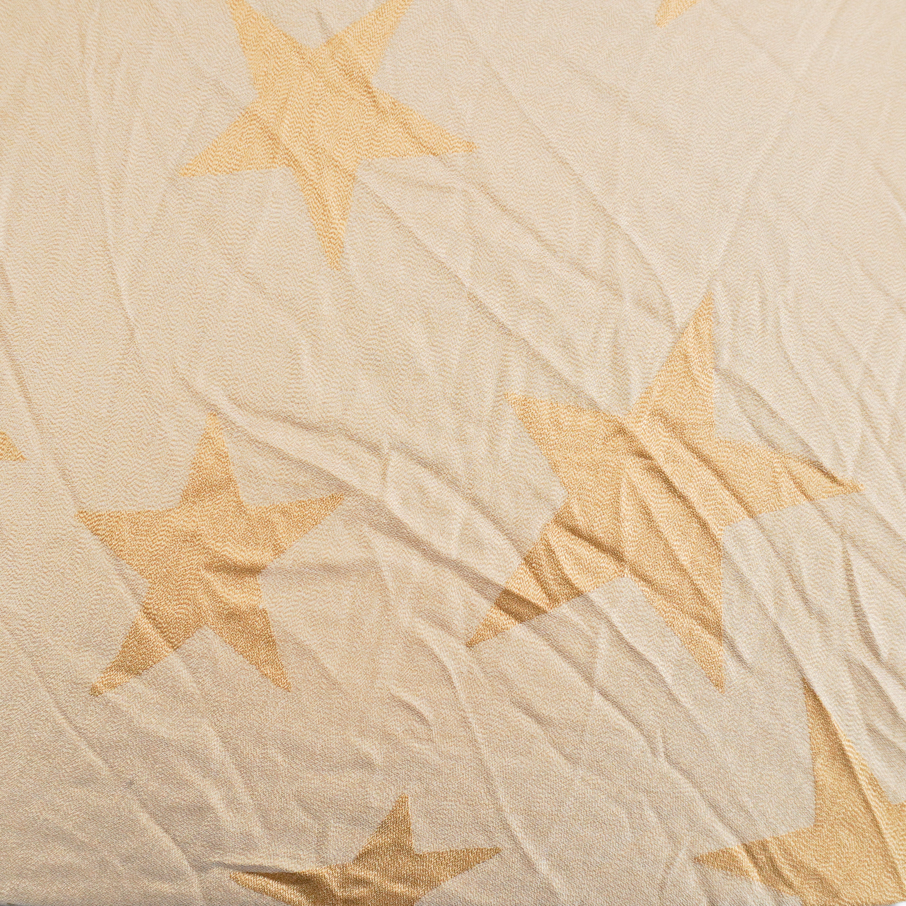 Stella McCartney Gold Star Metallic Shawl (RRP £275) | Authentic Preloved FINAL SALE