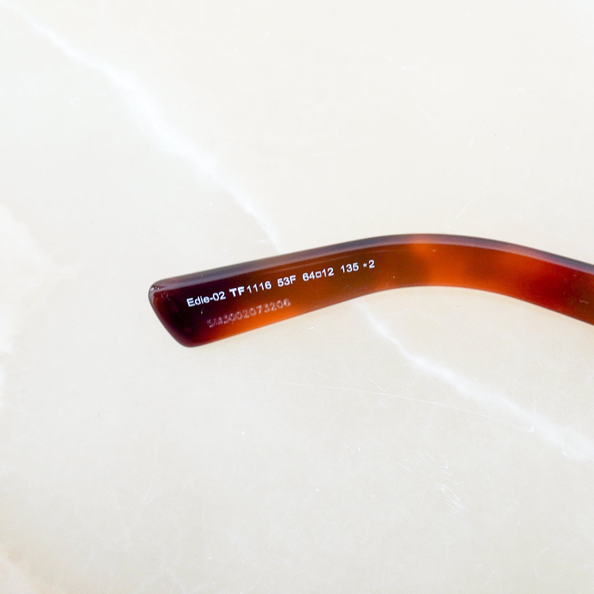 Tom Ford Edie-02 TF1116 53F Brown Havana Round Sunglasses (RRP £400) | Authentic Preloved FINAL SALE - Reloved Again
