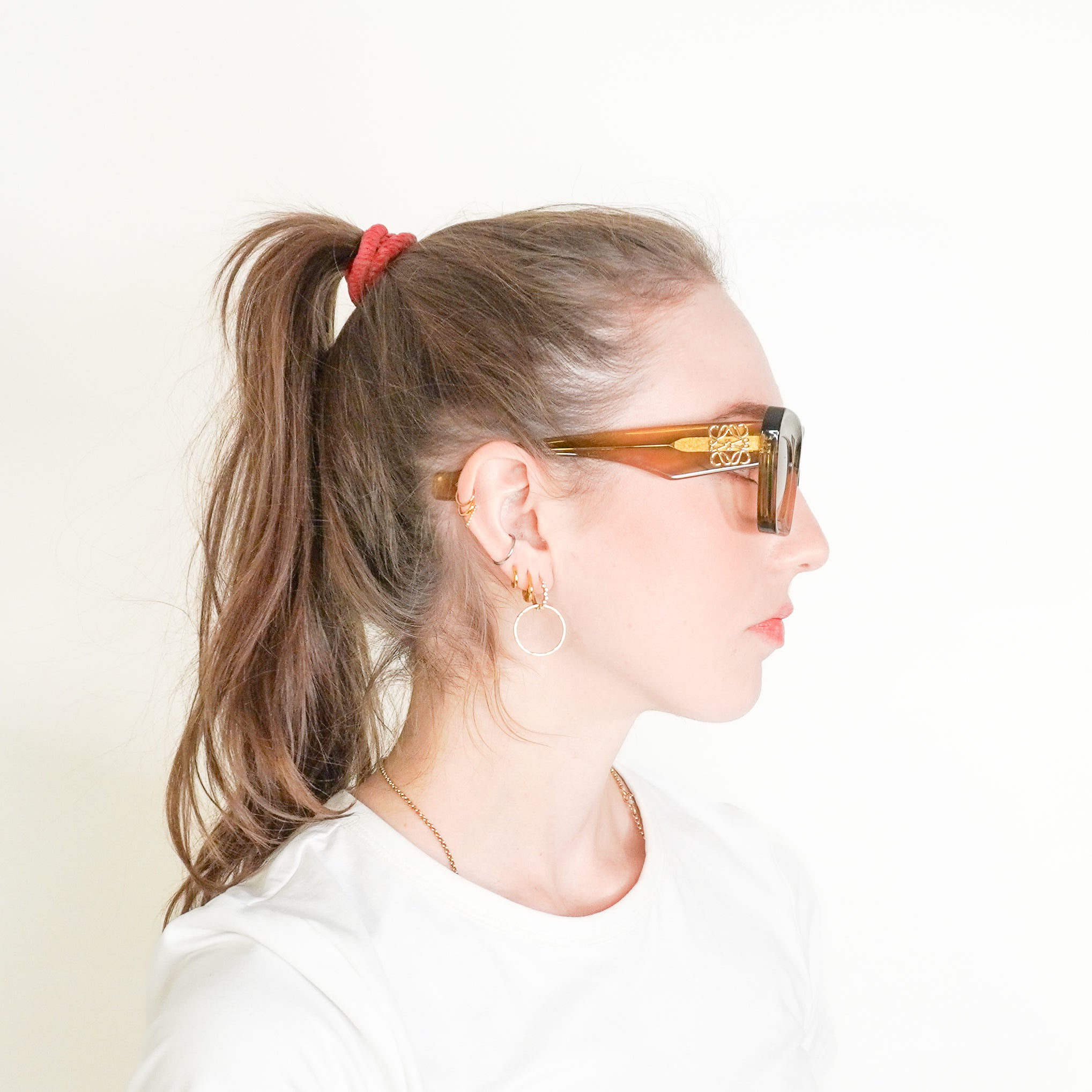 Loewe Anagram LW40145I 96F Brown Cat-Eye Sunglasses (RRP £330) | Authentic Preloved FINAL SALE