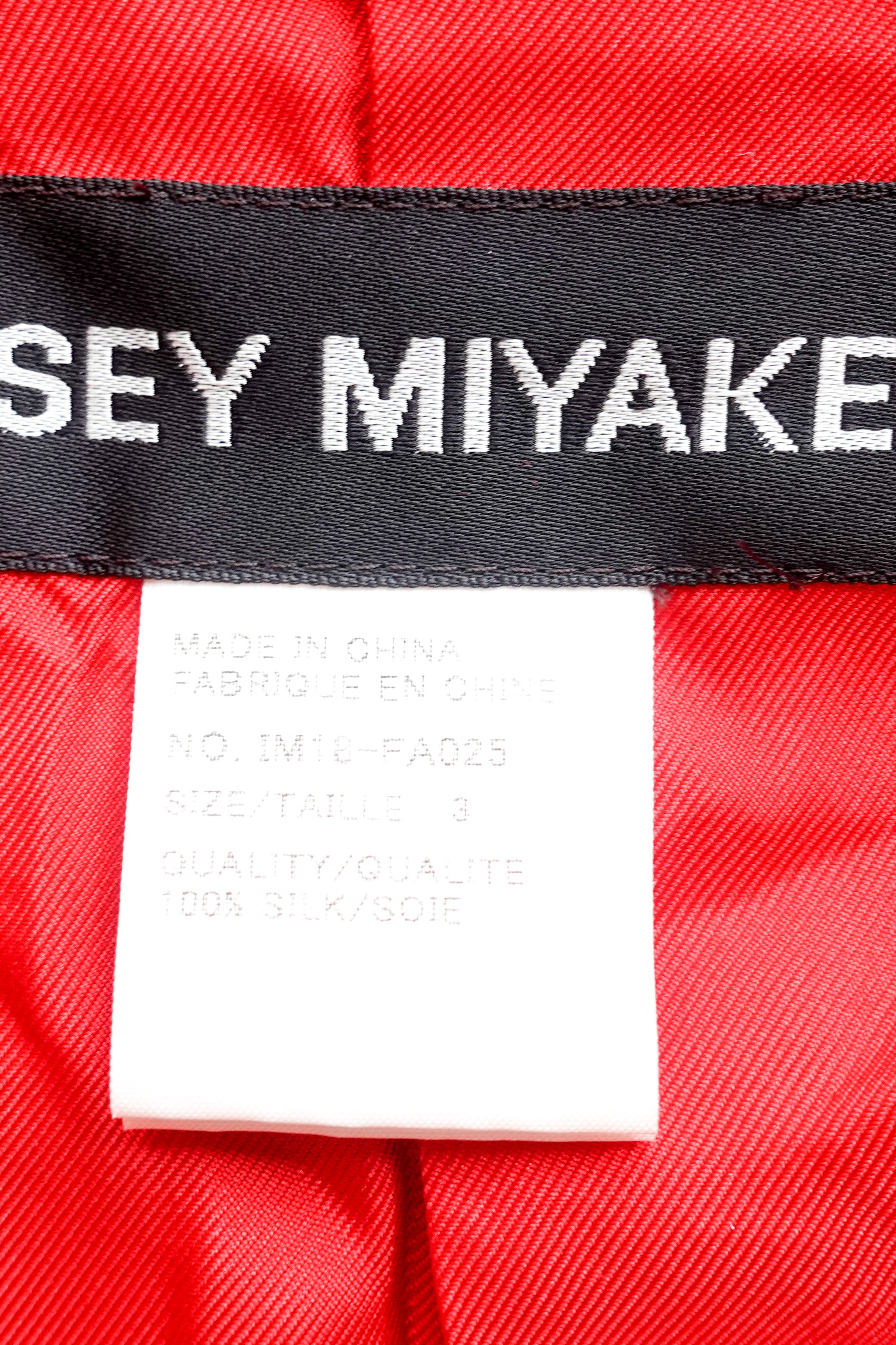 Issey Miyake Silk Red Coat | Authentic Preloved
