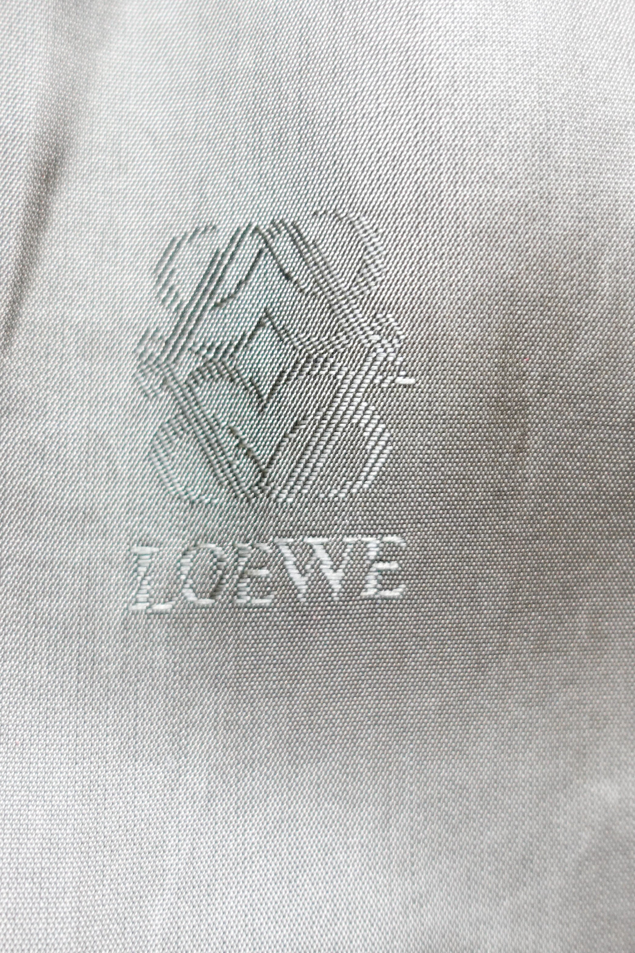 Loewe Vintage Green Suede Jacket | Authentic Preloved
