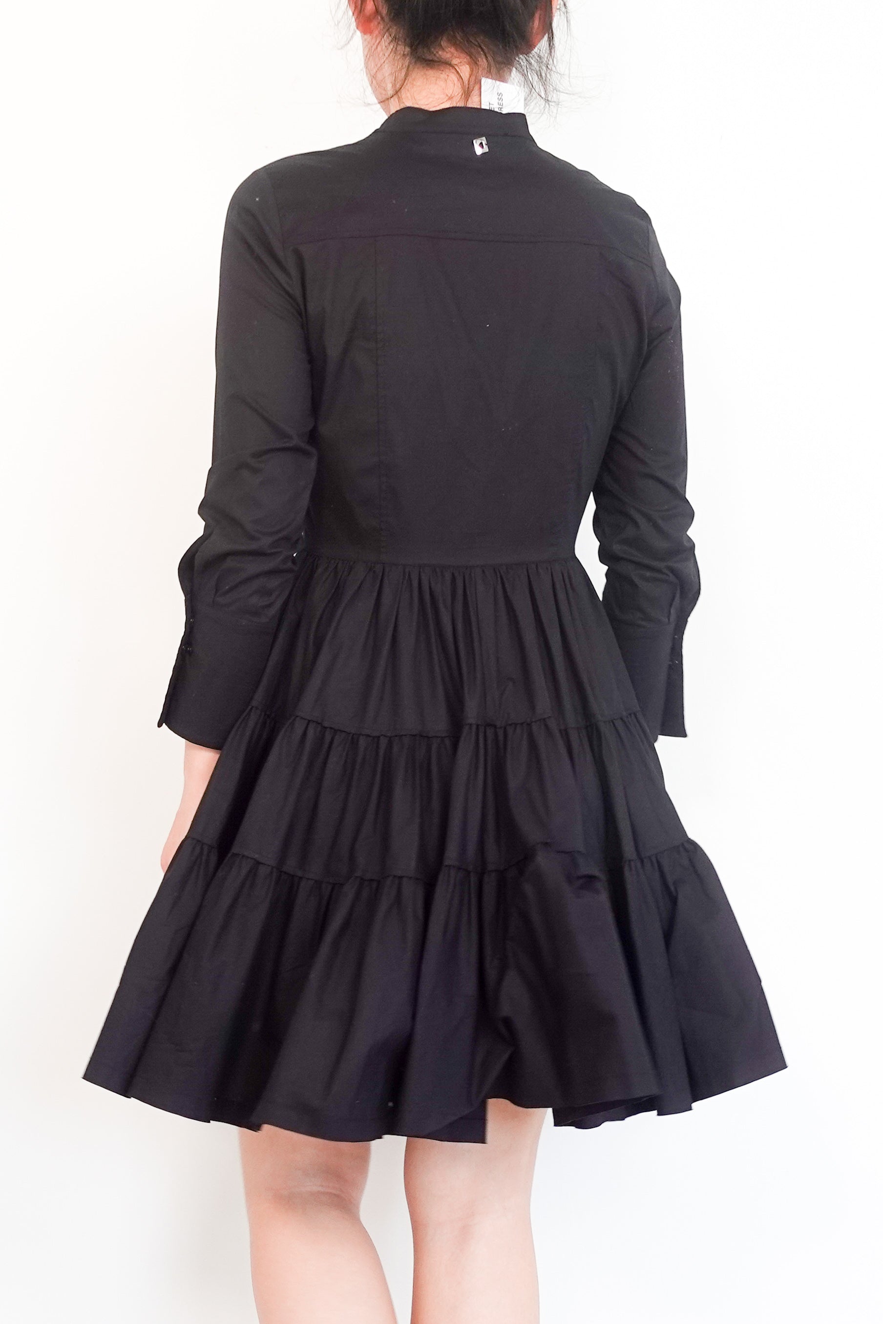 Twinset Black Cotton Mini Dress RRP £210 | Authentic Preloved