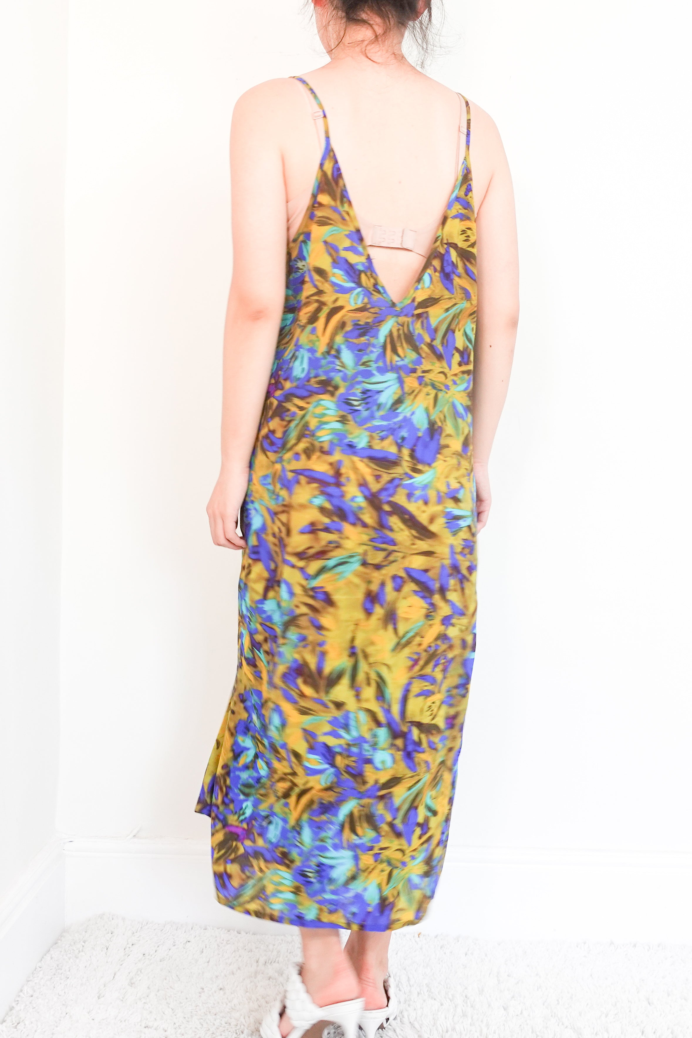 RAEY Tropical leaves print Dress RRP £250 | Authentic Preloved