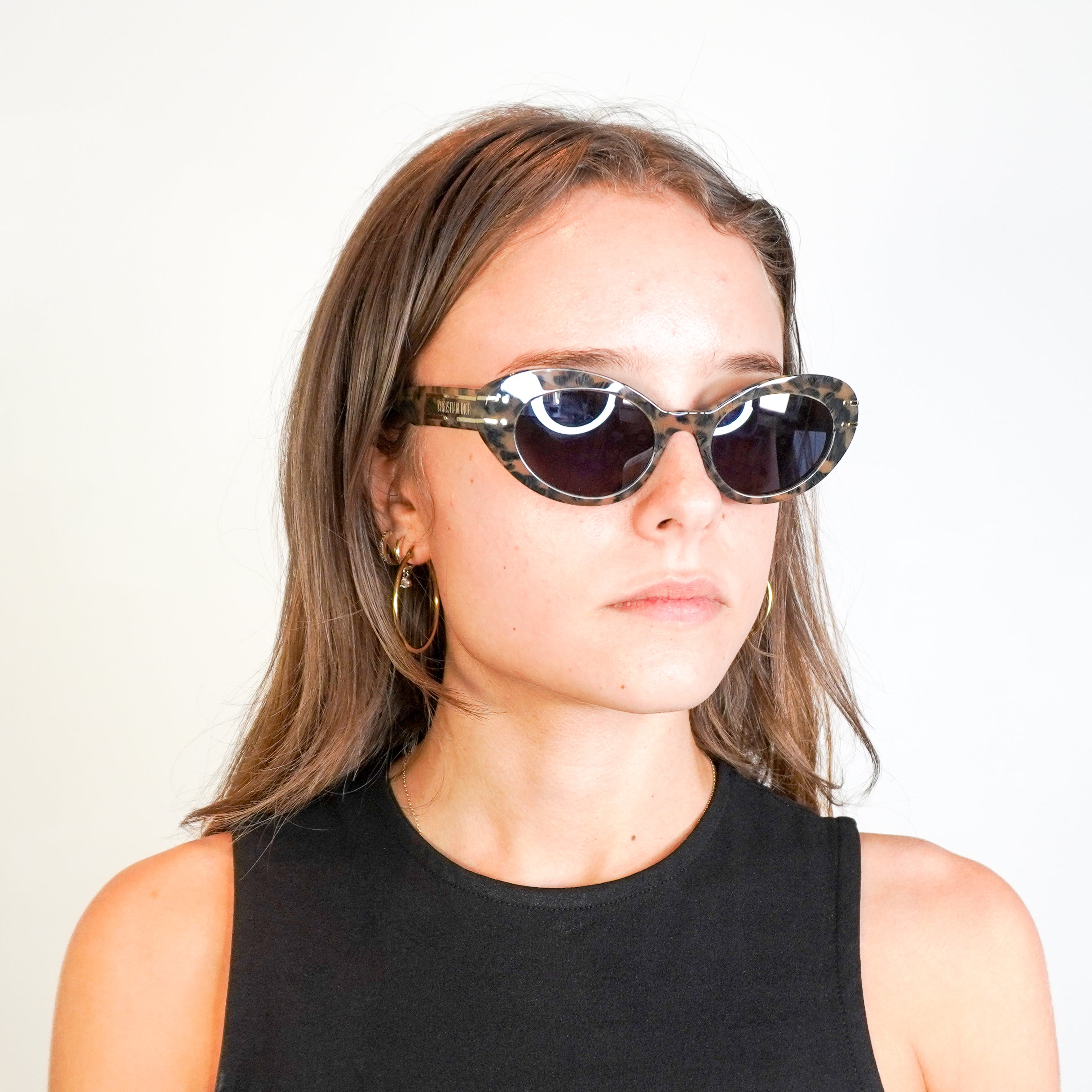 Dior DiorSignature B3U Beige Mizza Butterfly Sunglasses (RRP £380) | Authentic Preloved FINAL SALE
