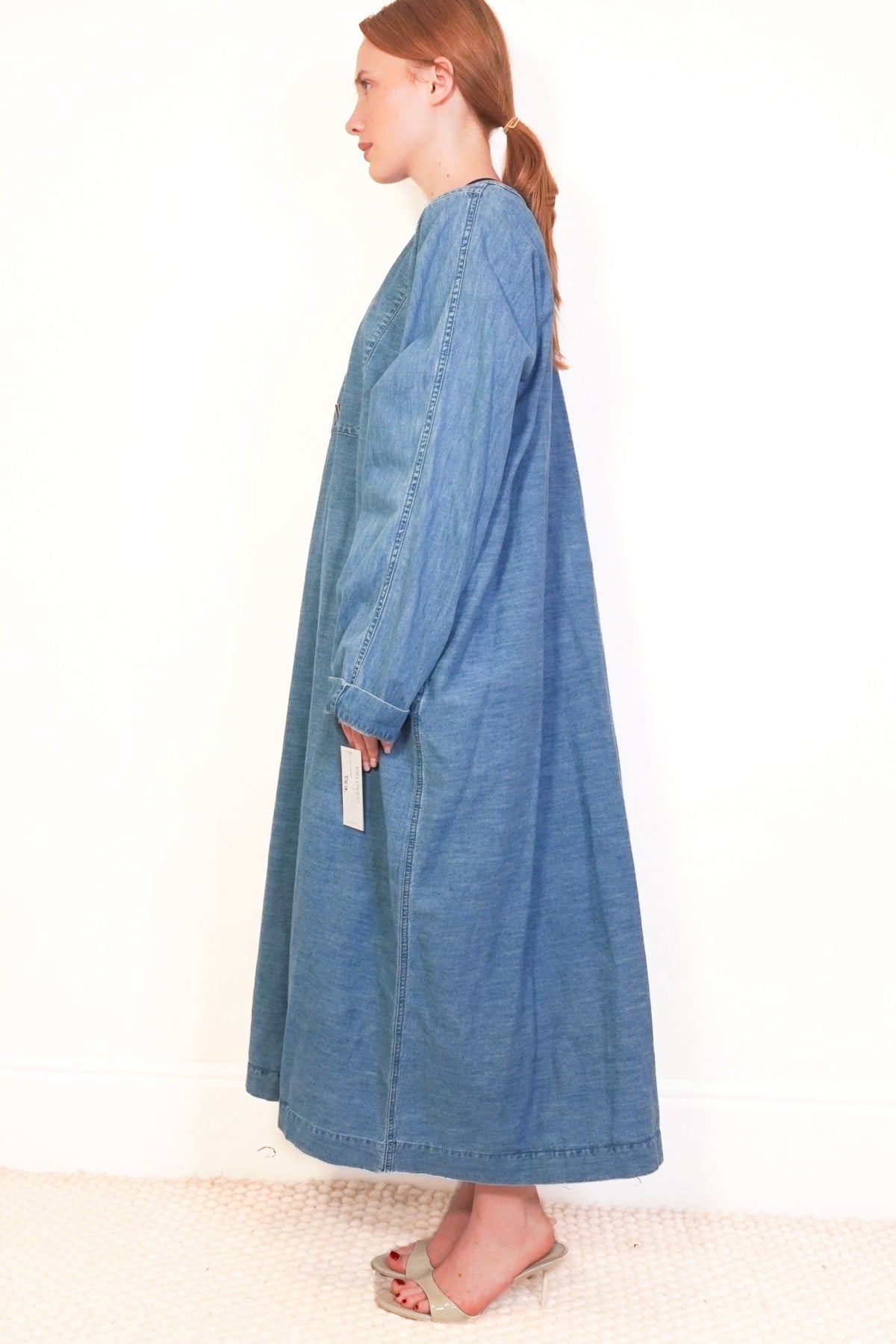 Valentino Garavani Denim Maxi Dress (RRP £1200) | Authentic Preloved - Reloved Again