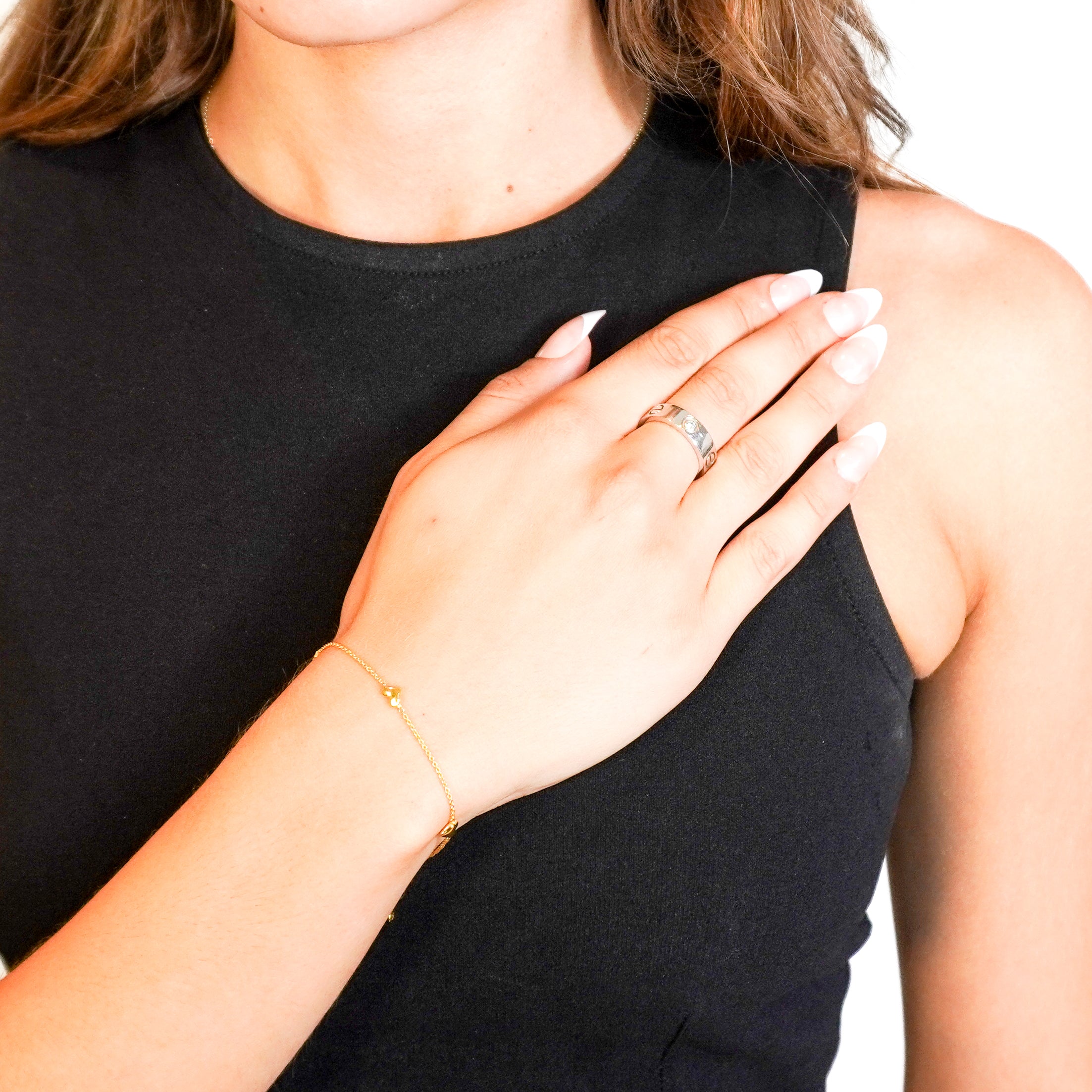 Cartier Love Ring Classic Model with 3 Diamonds in White Gold - Size 56 (RRP £4200) | Authentic Preloved FINAL SALE