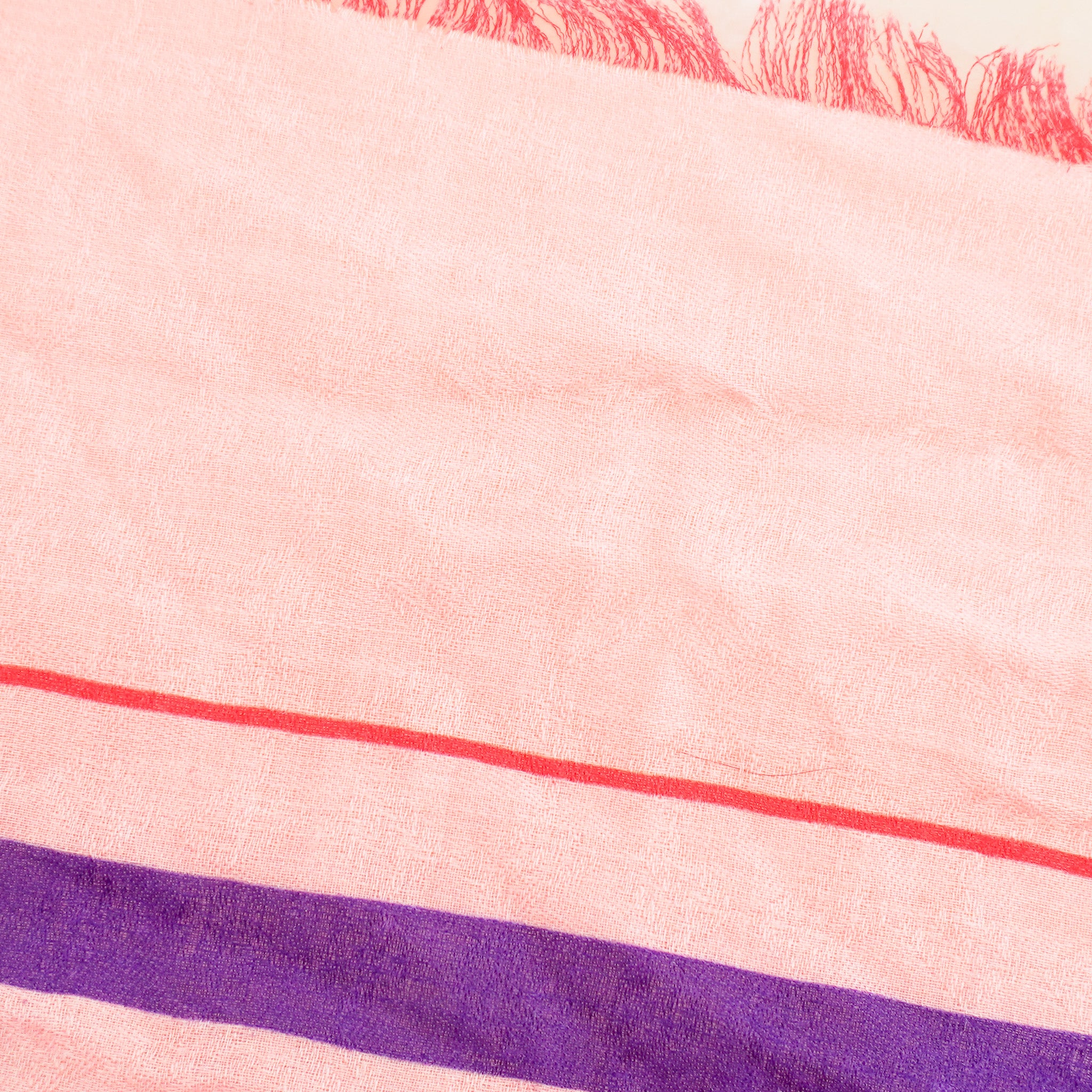 Etro Pink Patterned Wool Scarf (RRP £243) | Authentic Preloved FINAL SALE