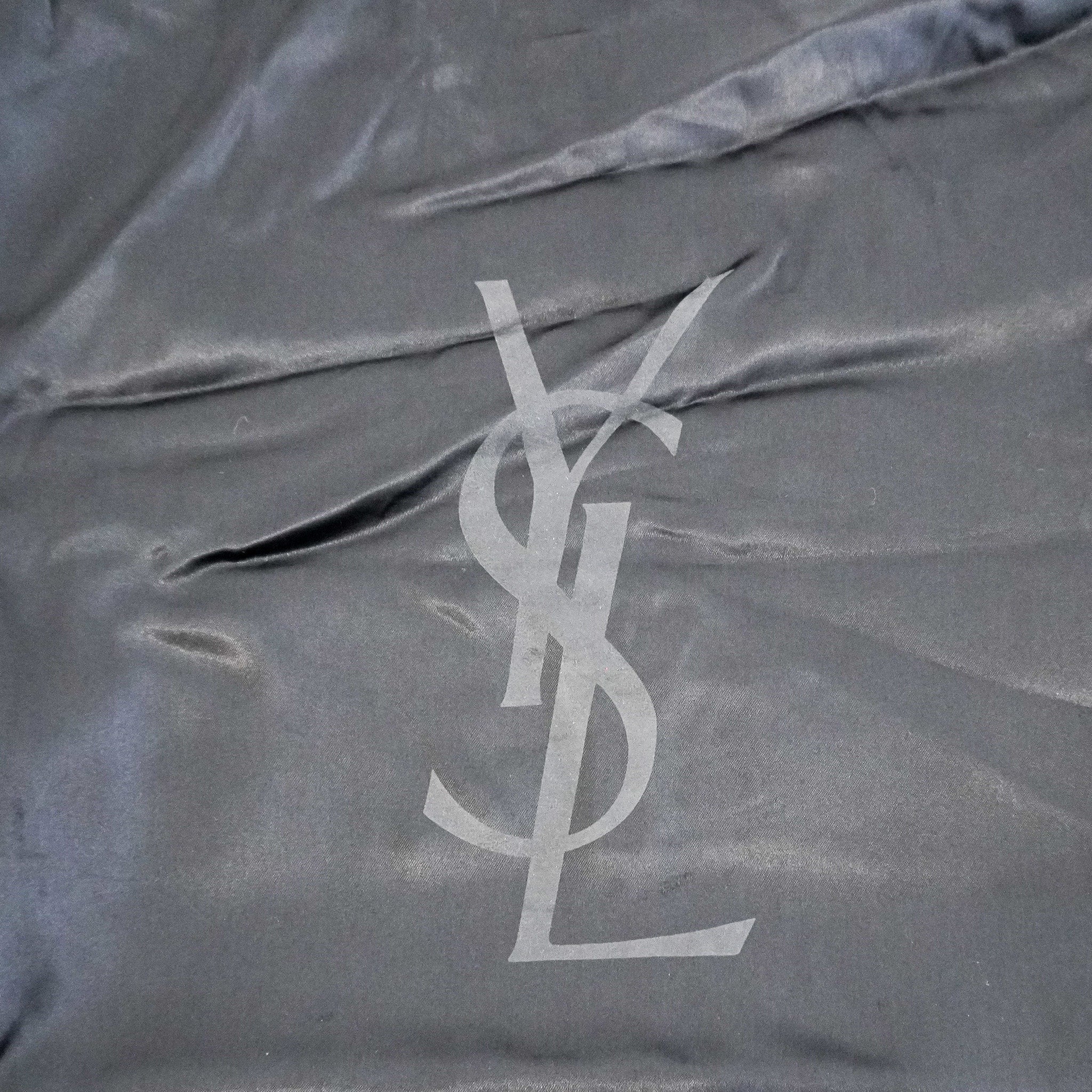 Saint Laurent Y Clutch in Navy | Authentic Preloved - Reloved Again