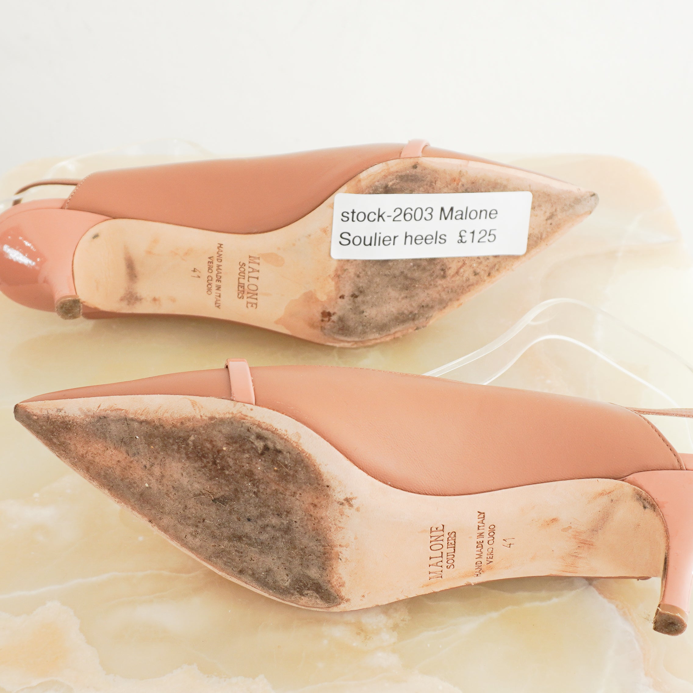 Malone Soulier Mules RRP £595| Authentic Preloved