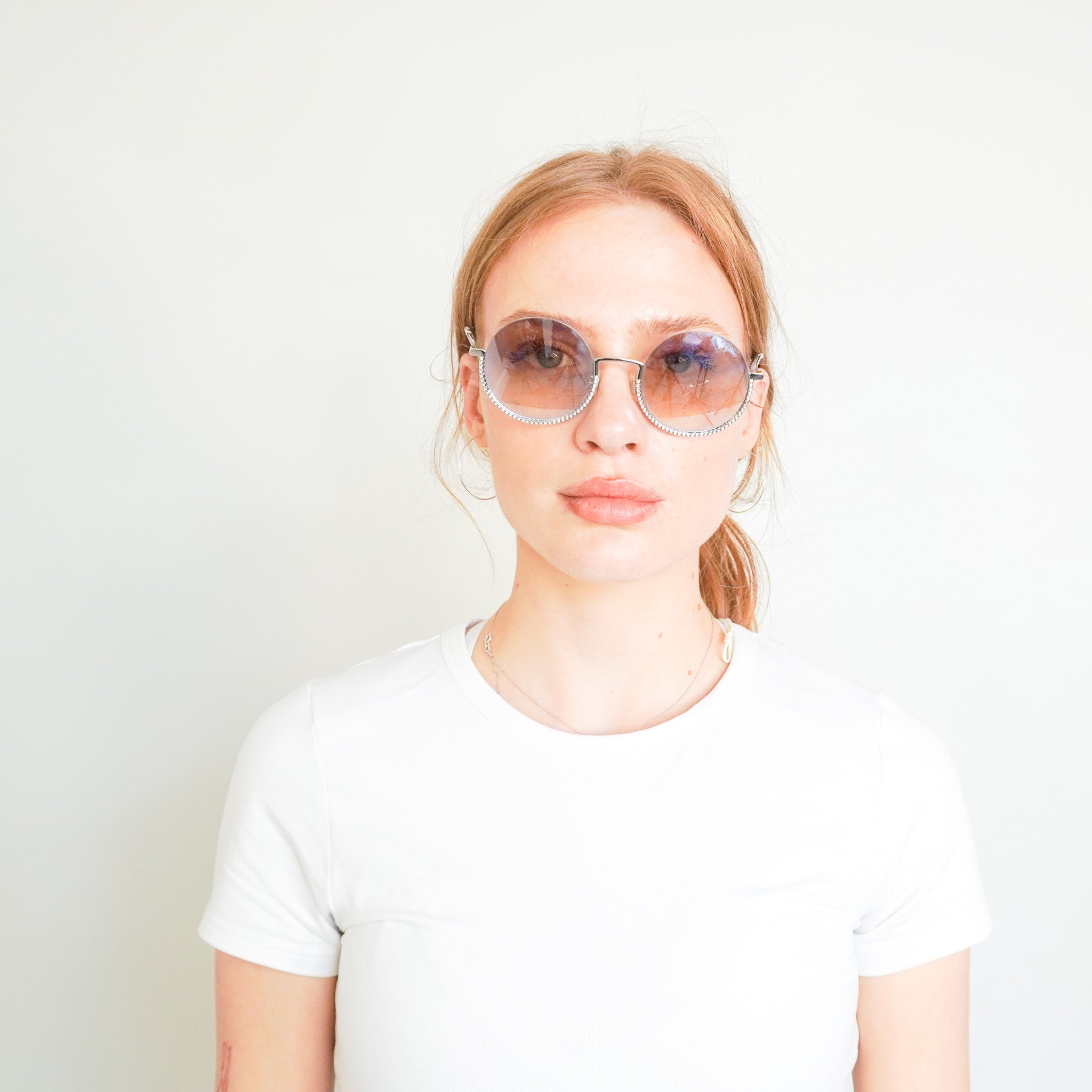 Miu Miu Round Sunglasses in Silver RRP £250 | Authentic Preloved FINAL SALE - Reloved Again