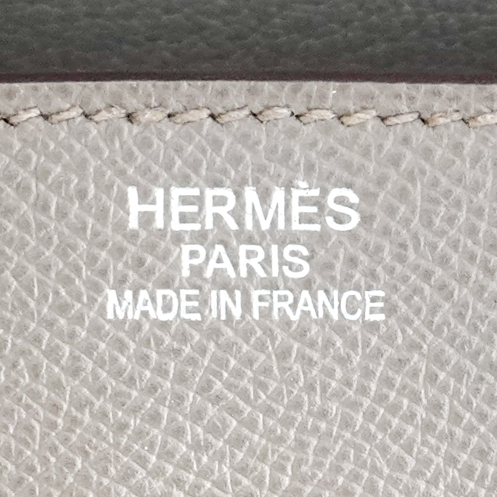 Hermès Birkin 35 Retourne in Etoupe Epsom Leather Palladium Hardware | Authentic Preloved