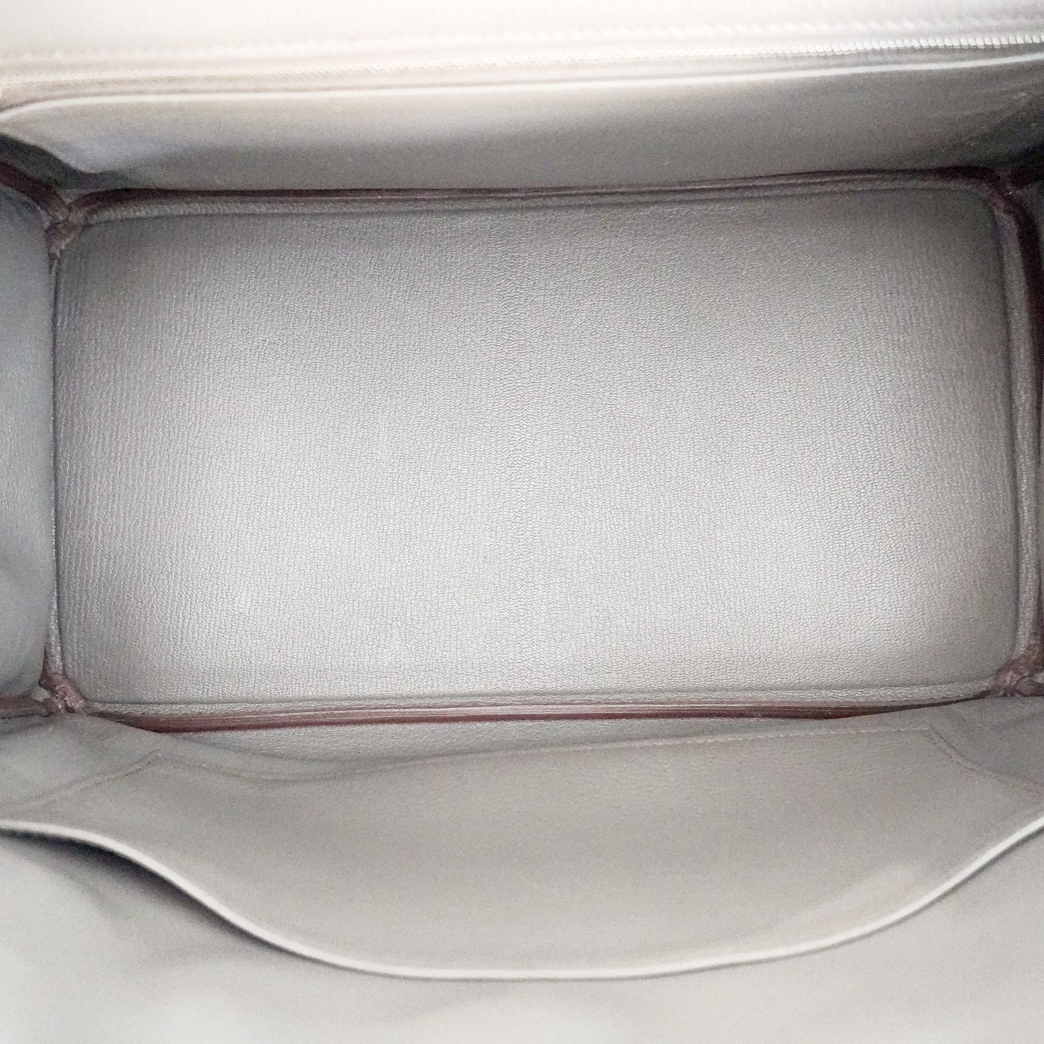 Hermès Birkin 35 Retourne in Etoupe Epsom Leather Palladium Hardware | Authentic Preloved