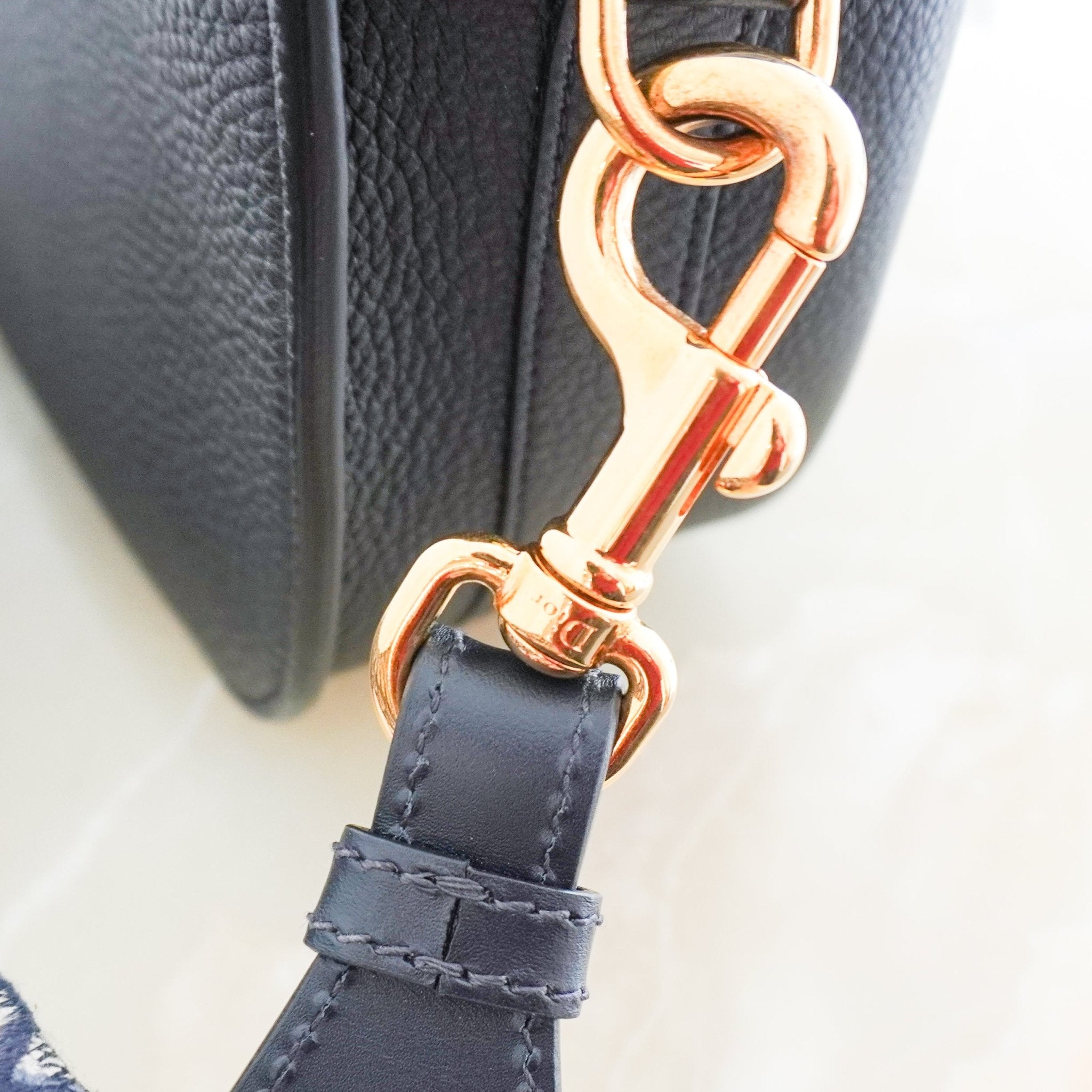 Dior Black Large Bobby Bag in Grained Calfskin RRP £3250 | Authentic Preloved - Reloved Again