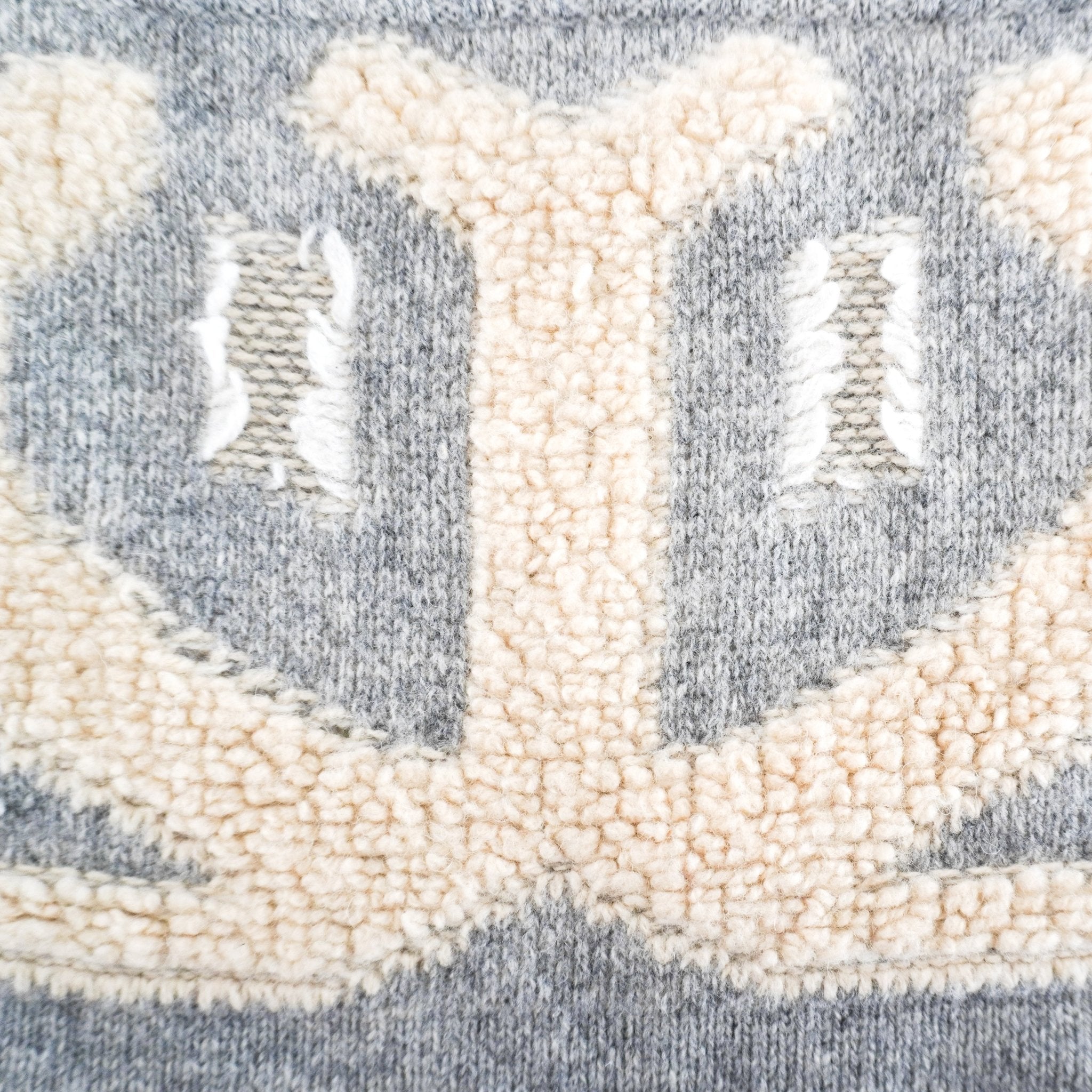 Dagmar Grey and Cream Shawl RRP £270 | Authentic Preloved