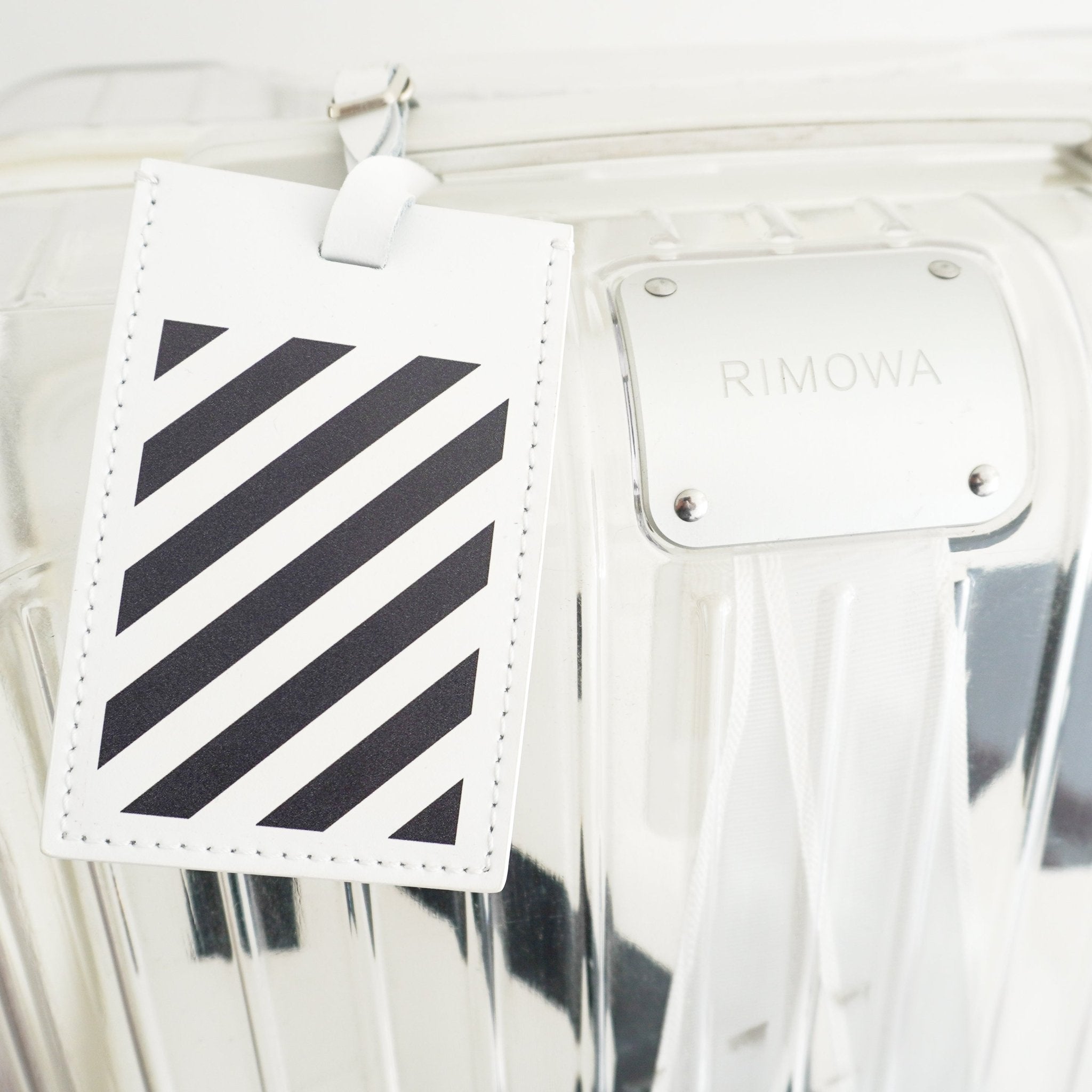 Off-White™ x RIMOWA "See Through" Cabin Multiwheel 36L – White (Transparent) (RRP £2570) | Authentic Preloved - Reloved Again