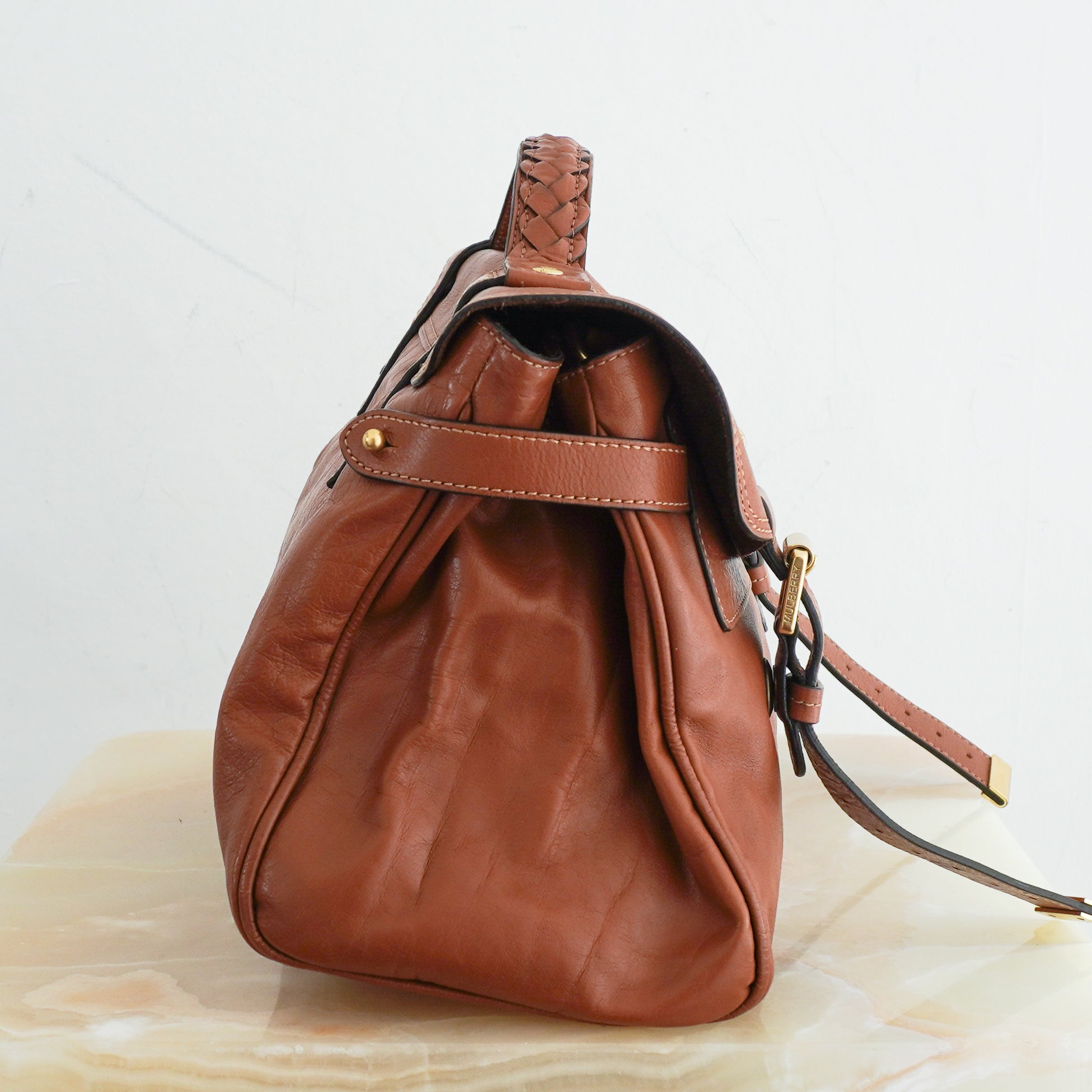 Mulberry Mini Alexa Brown Bag RRP £995 | Authentic Preloved