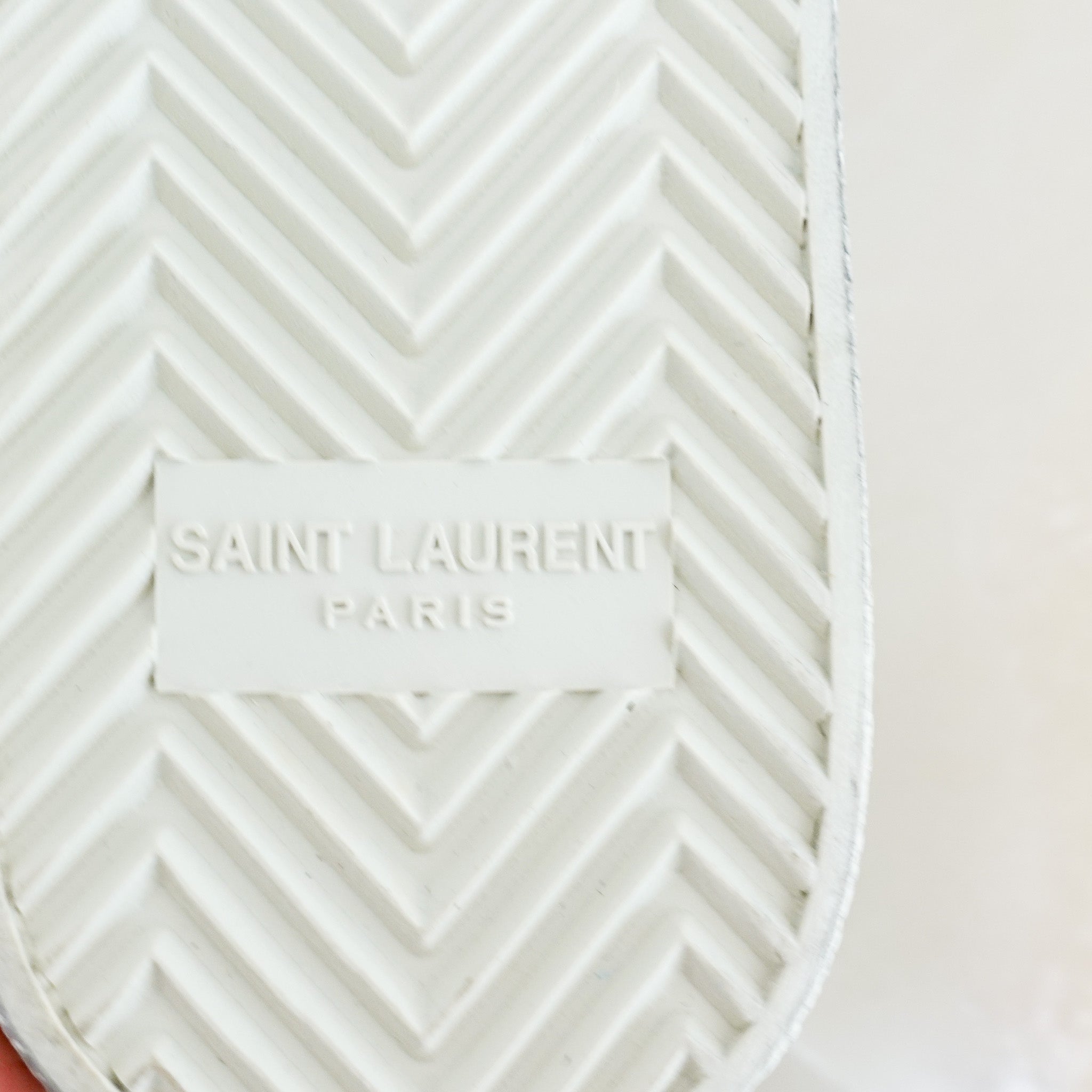 NEW Saint Laurent Glass Court Trainers RRP £555 | Preloved Authentic