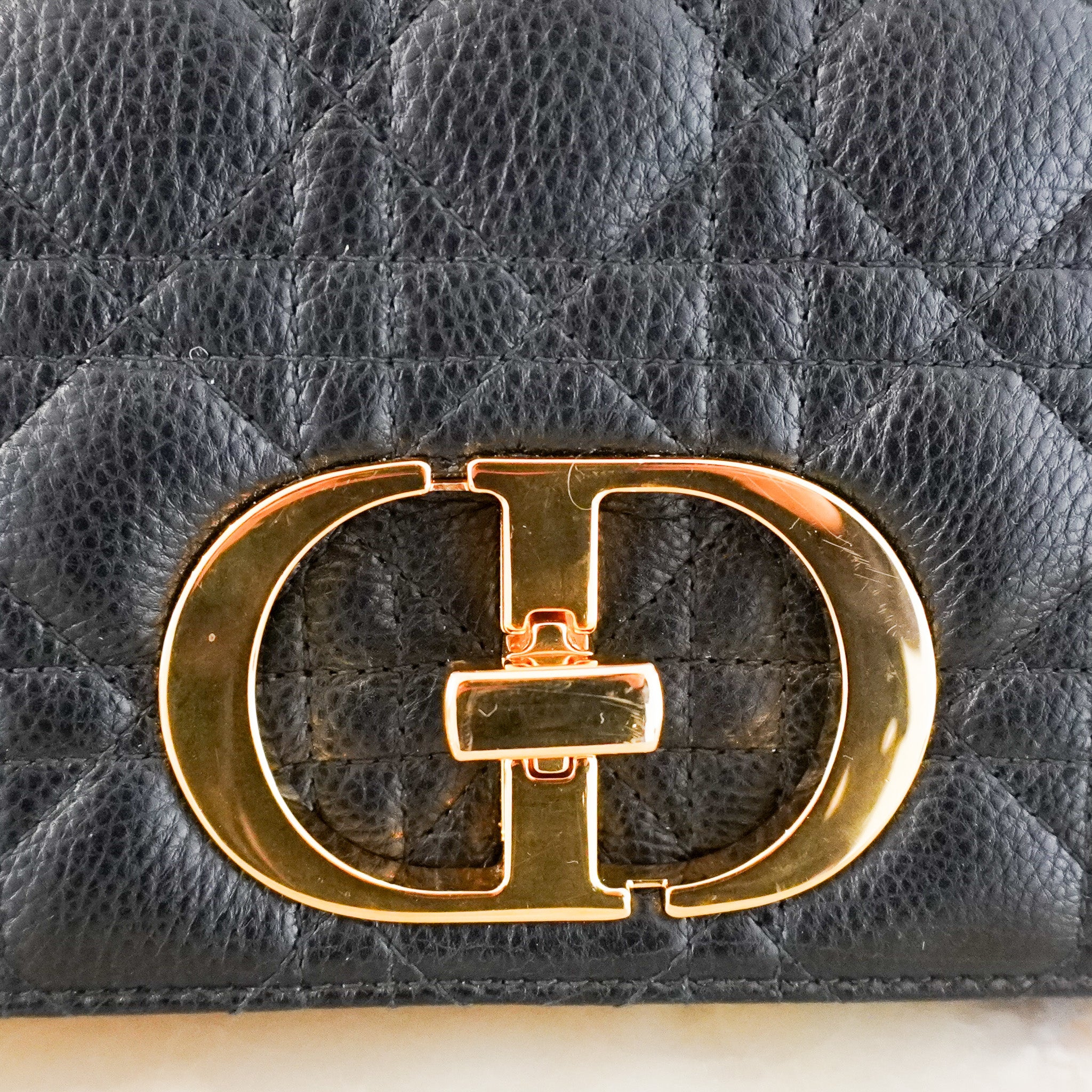 Dior Caro Small Bag in Black RRP £3150 | Authentic Preloved - Reloved Again