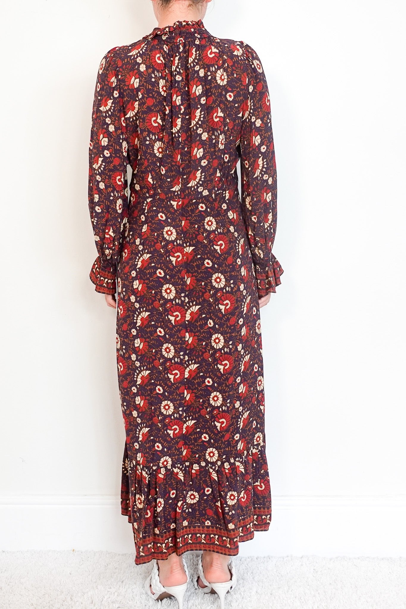 Sea New York Navy Maxi Dress RRP £300| Authentic Preloved - Reloved Again