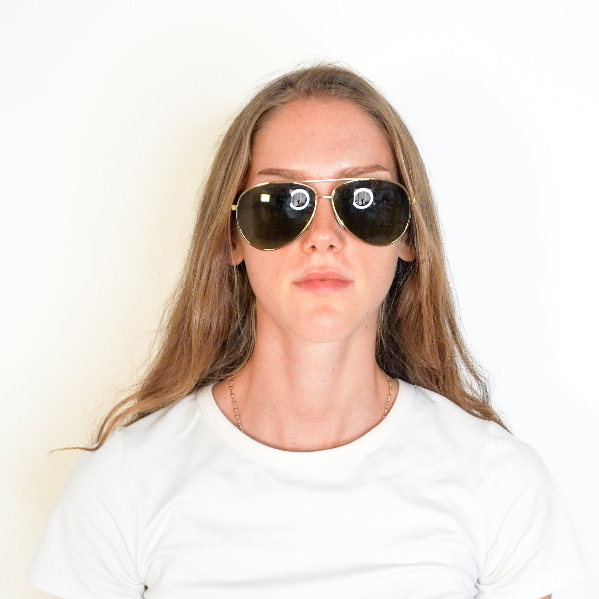 Celine CL40062I Gold Metal Aviator Sunglasses (RRP £450) | Authentic Preloved FINAL SALE - Reloved Again