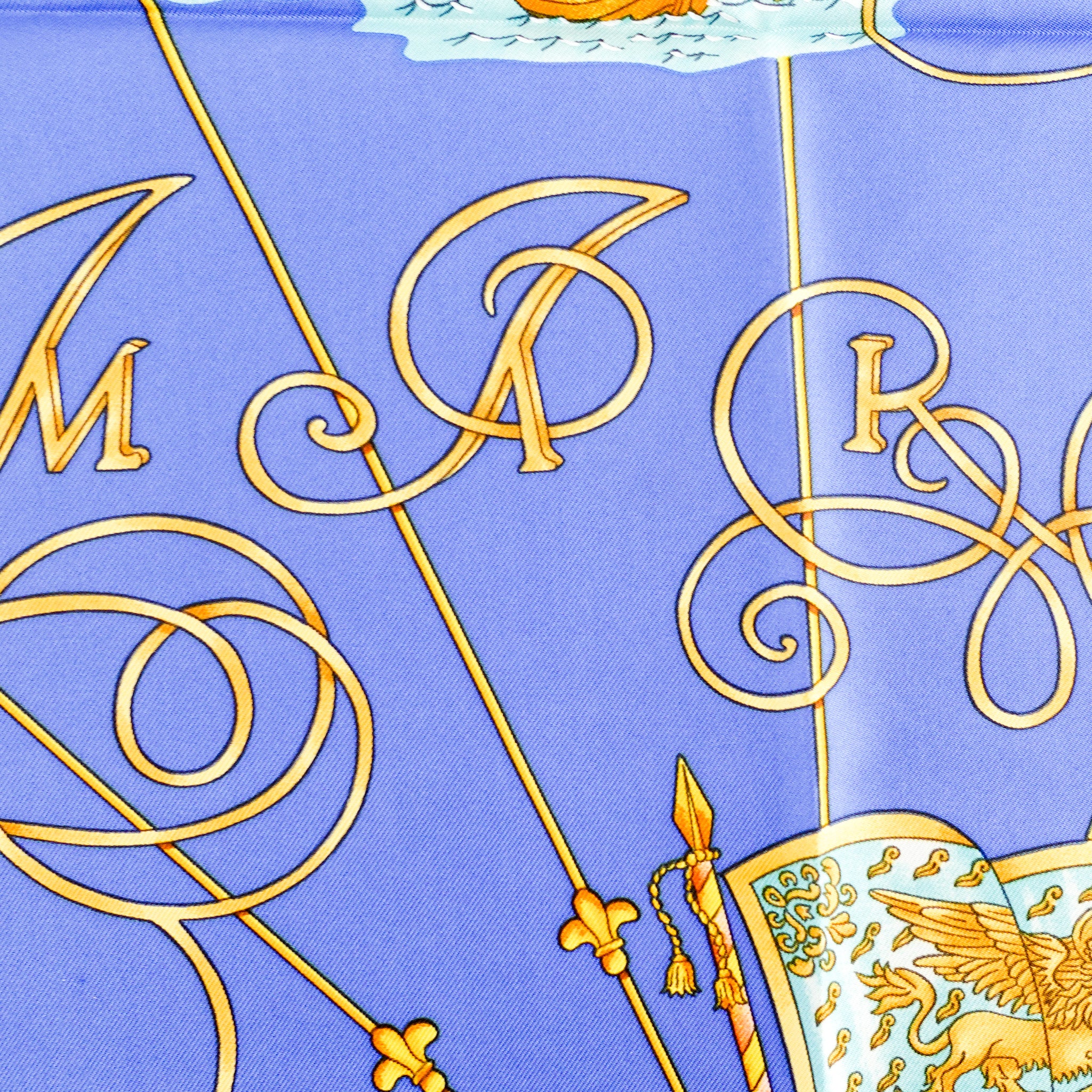 Hermes “Christopher Columbus” Silk Scarf RRP £475 | Preloved Authentic