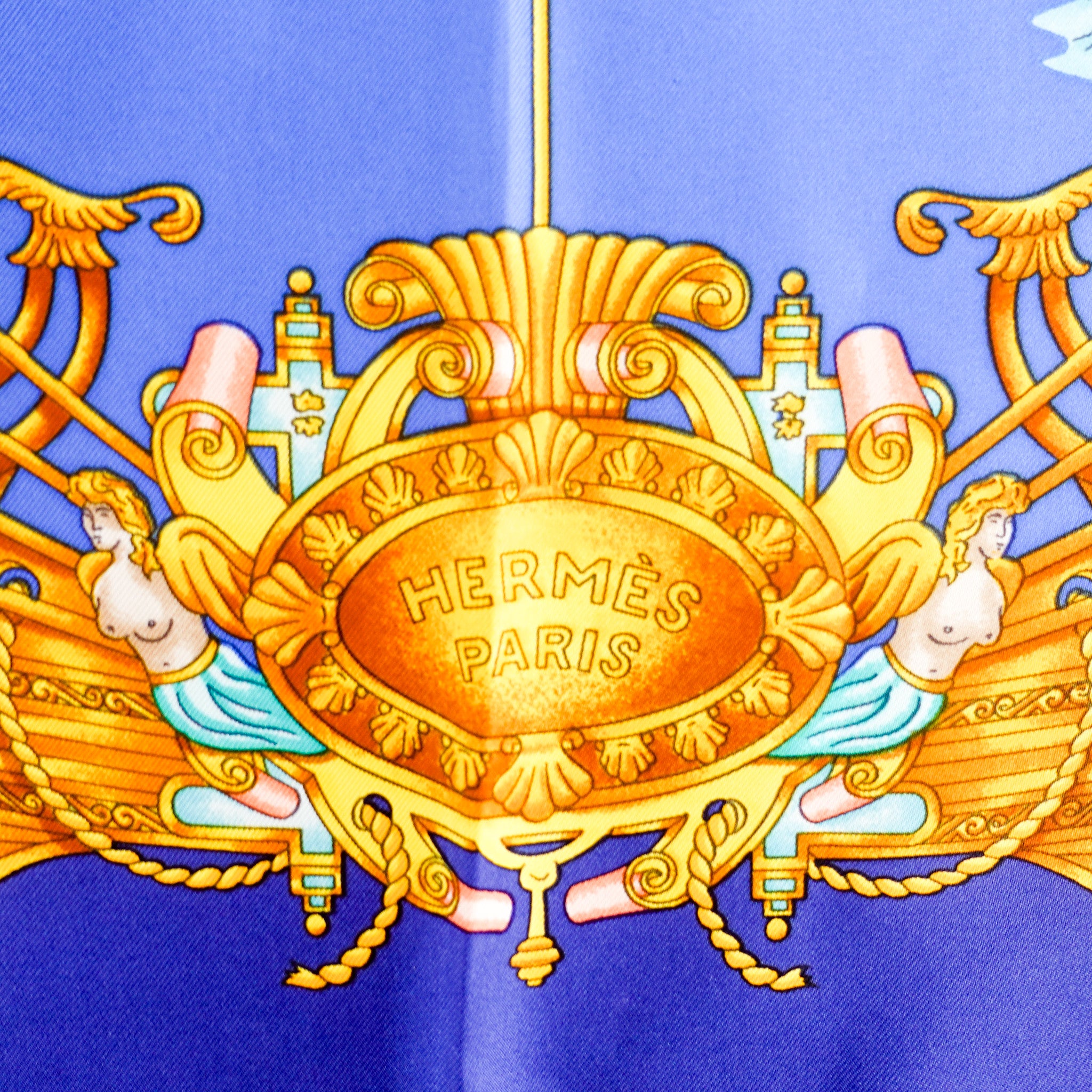Hermes “Christopher Columbus” Silk Scarf RRP £475 | Preloved Authentic
